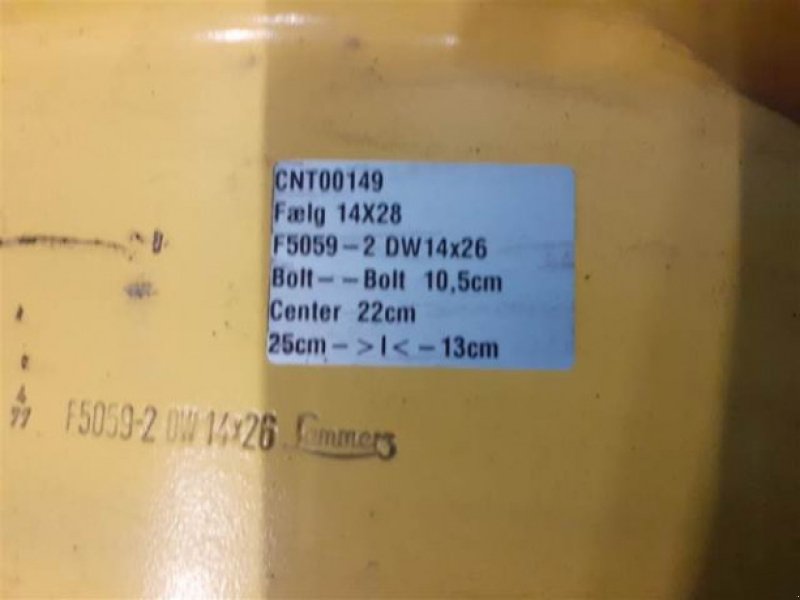 Felge typu Sonstige 26"    14x26, Gebrauchtmaschine v Hemmet (Obrázek 2)