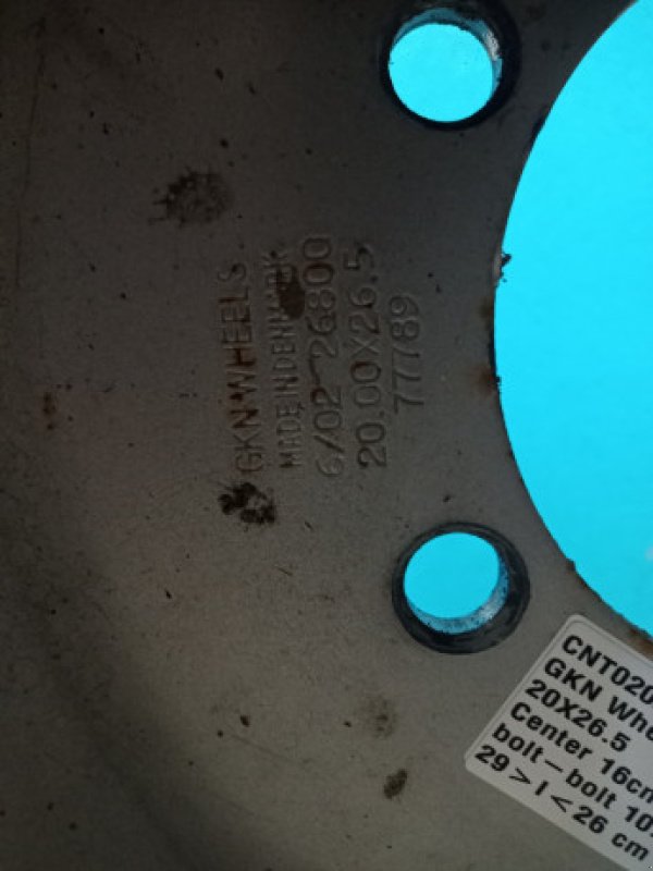 Felge typu Sonstige 26.5"   20X26.5, Gebrauchtmaschine v Hemmet (Obrázek 5)