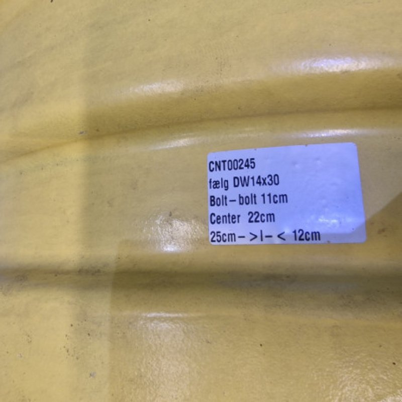 Felge typu Sonstige 30"   DW14x30, Gebrauchtmaschine v Hemmet (Obrázek 14)