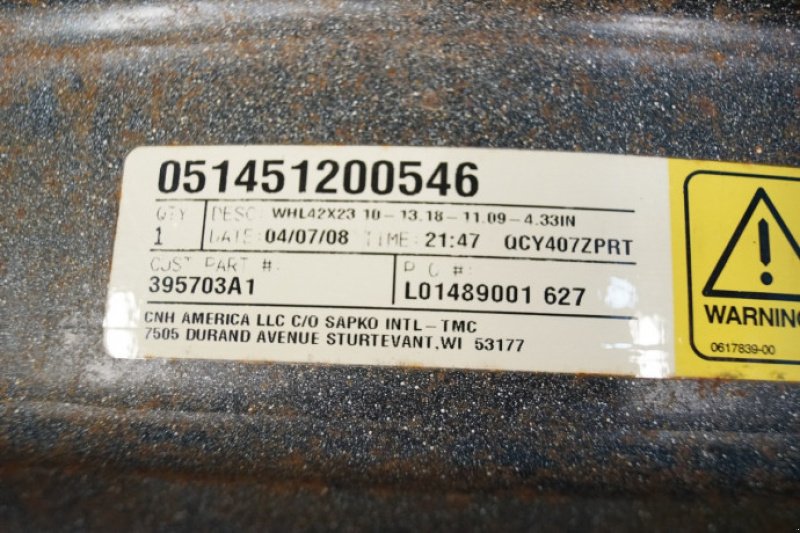 Felge Türe ait Sonstige 42"   WHL42X23, Gebrauchtmaschine içinde Hemmet (resim 17)