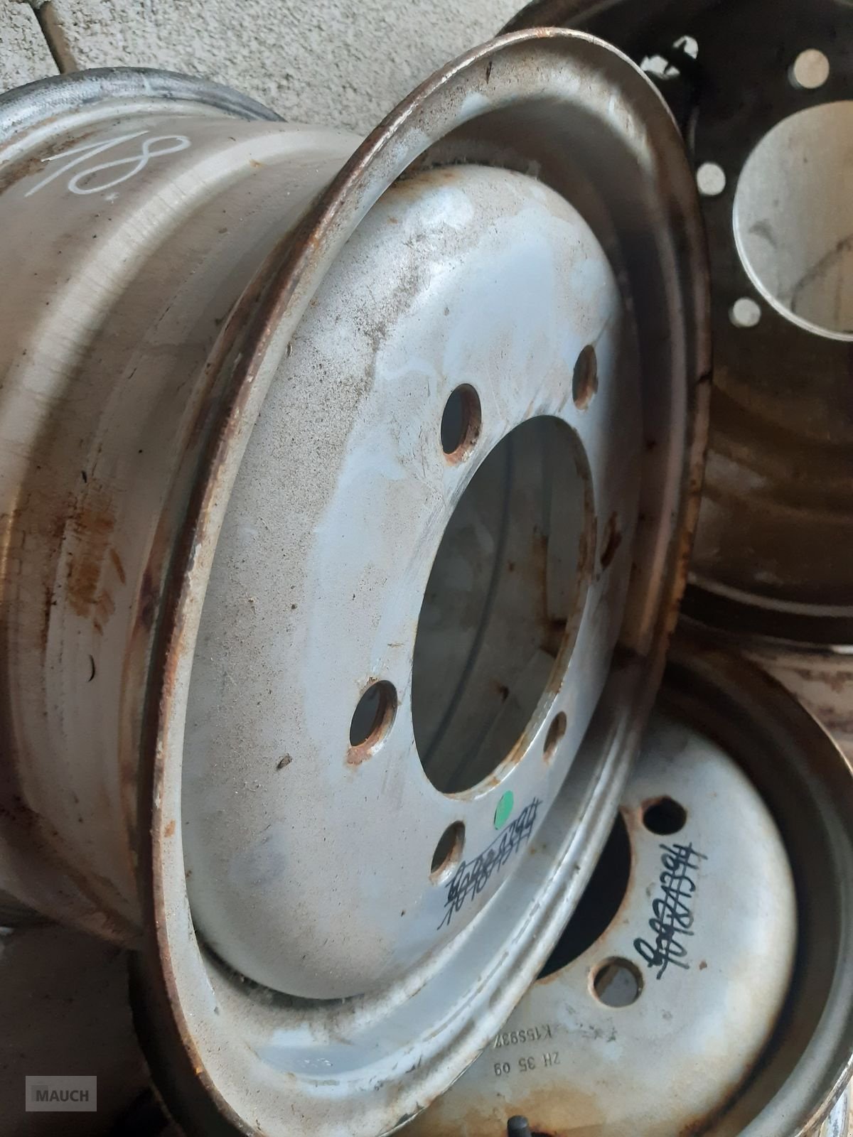 Felge tipa Sonstige 4x 6-Loch Felgen 7.5x15 ET 80, Gebrauchtmaschine u Burgkirchen (Slika 5)