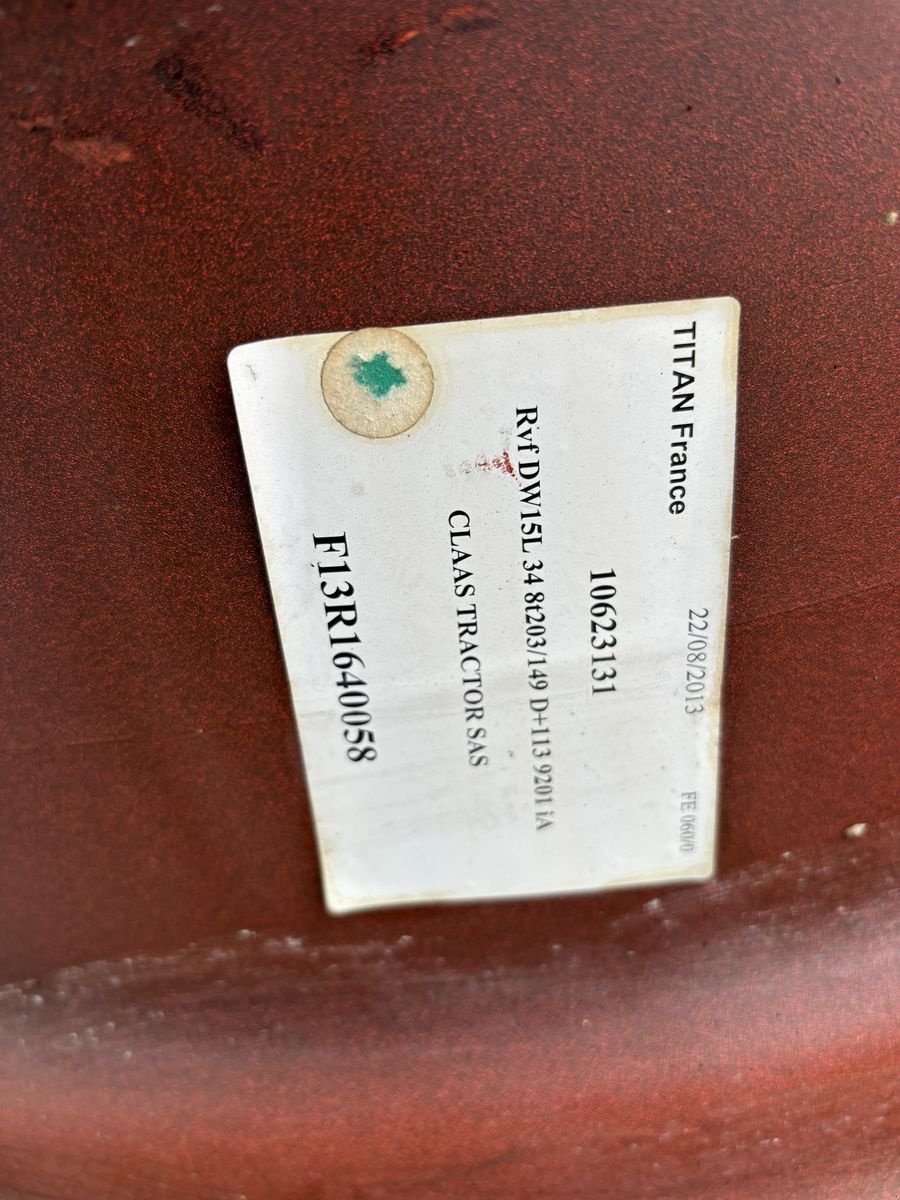 Felge типа Sonstige Felgen Claas, Gebrauchtmaschine в Mistelbach (Фотография 3)