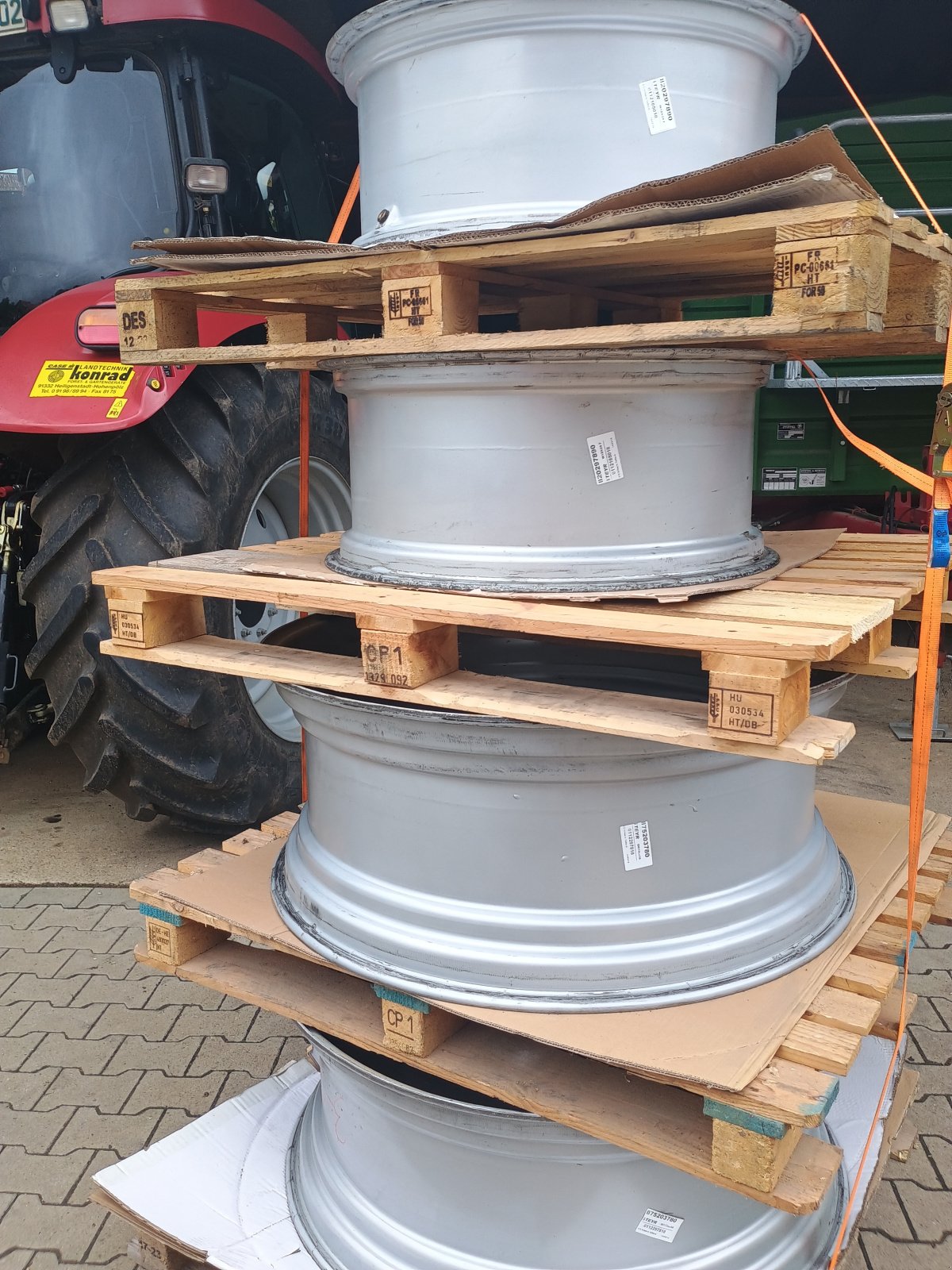 Felge Türe ait Steyr 460/85 R 38 + 380/85 R 38, Gebrauchtmaschine içinde Königsfeld (resim 1)