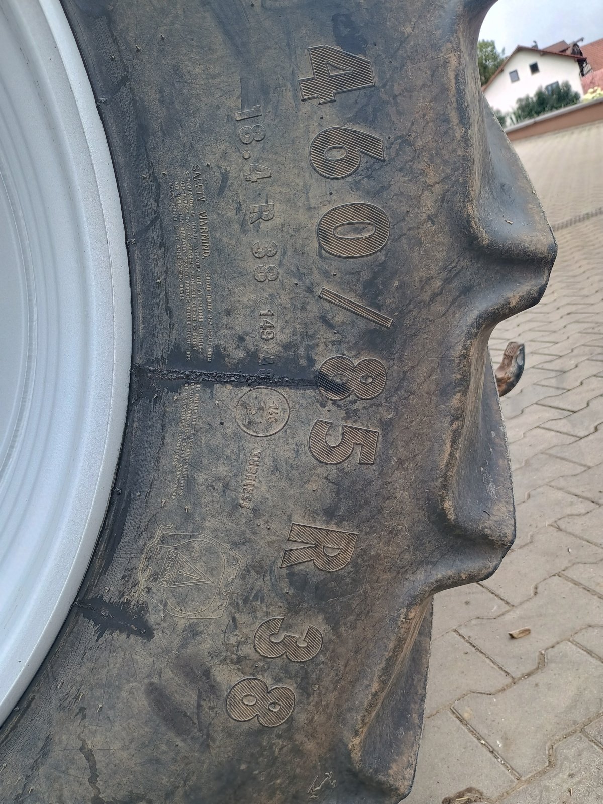 Felge Türe ait Steyr 460/85 R 38 + 380/85 R 38, Gebrauchtmaschine içinde Königsfeld (resim 2)