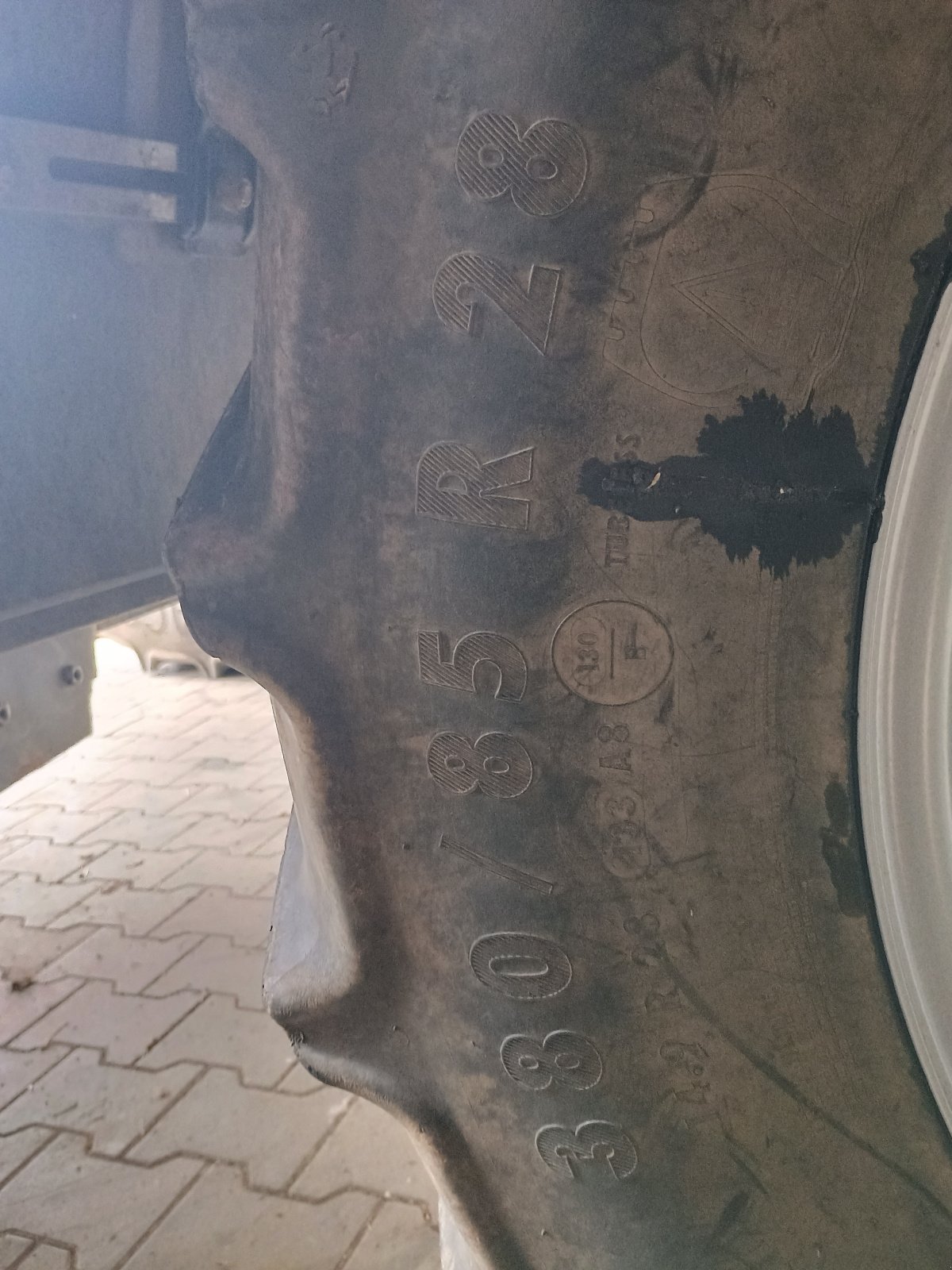 Felge Türe ait Steyr 460/85 R 38 + 380/85 R 38, Gebrauchtmaschine içinde Königsfeld (resim 3)