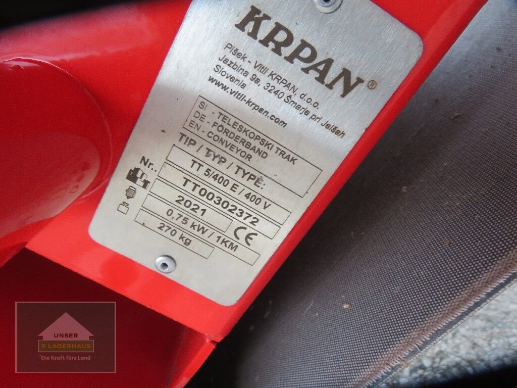 Förderanlage del tipo Sonstige TT5/400E Förderband, Gebrauchtmaschine en Hofkirchen (Imagen 12)