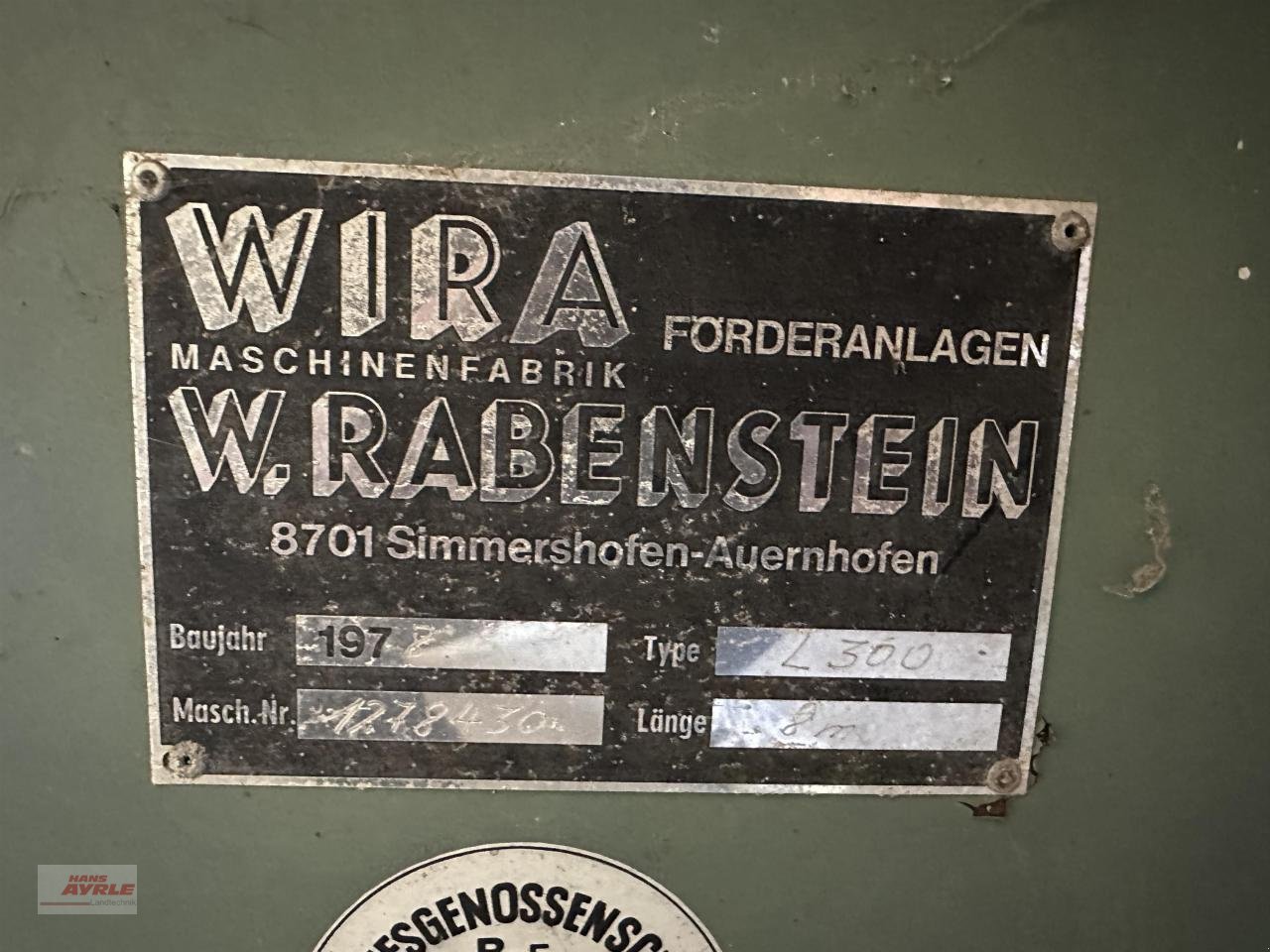 Förderanlage typu Sonstige Wira Z 300, Gebrauchtmaschine v Steinheim (Obrázek 12)