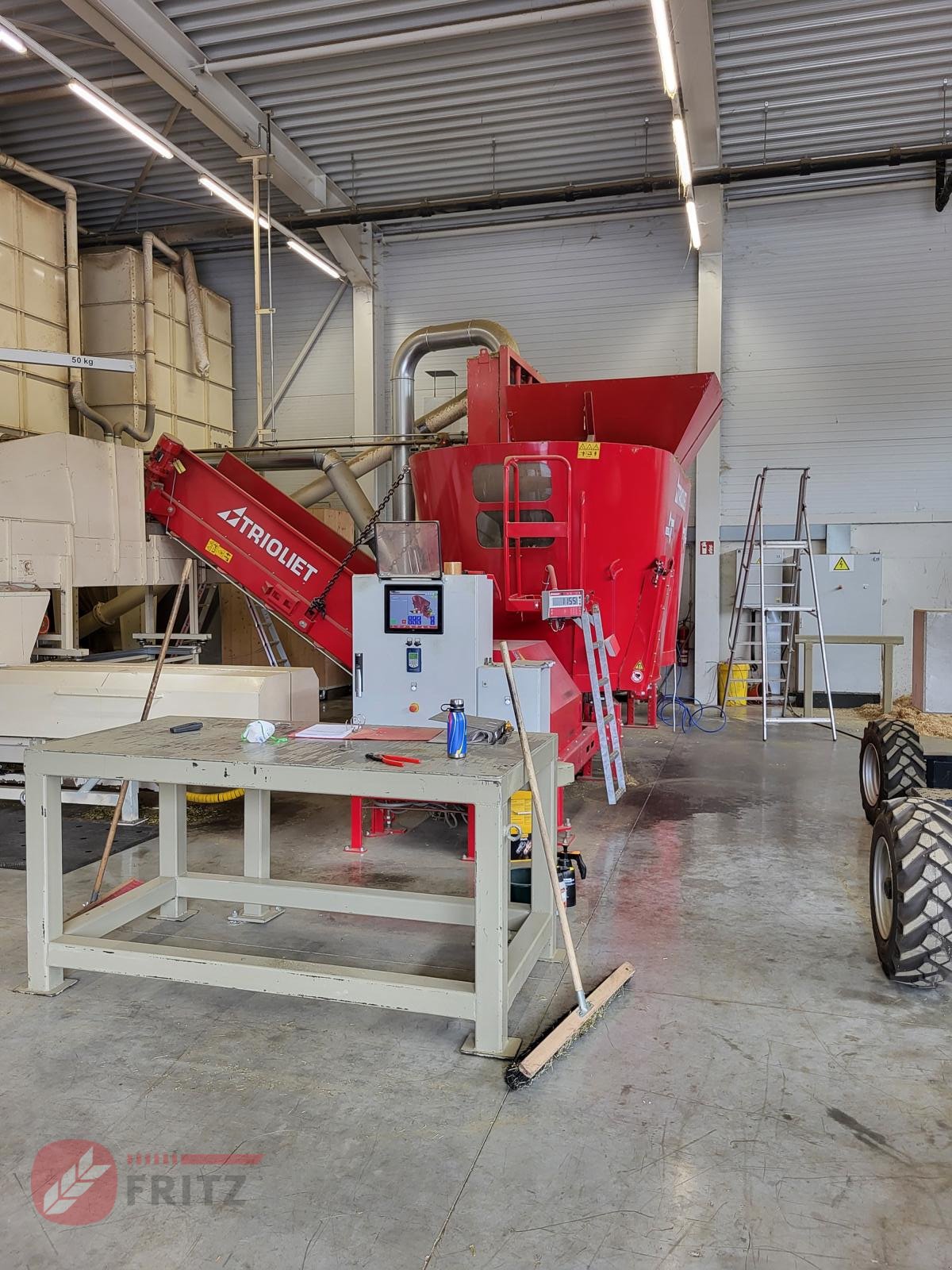 Förderanlage του τύπου Trioliet Kettenförderer Förderkette 3,35m, Gebrauchtmaschine σε Kempten (Φωτογραφία 8)