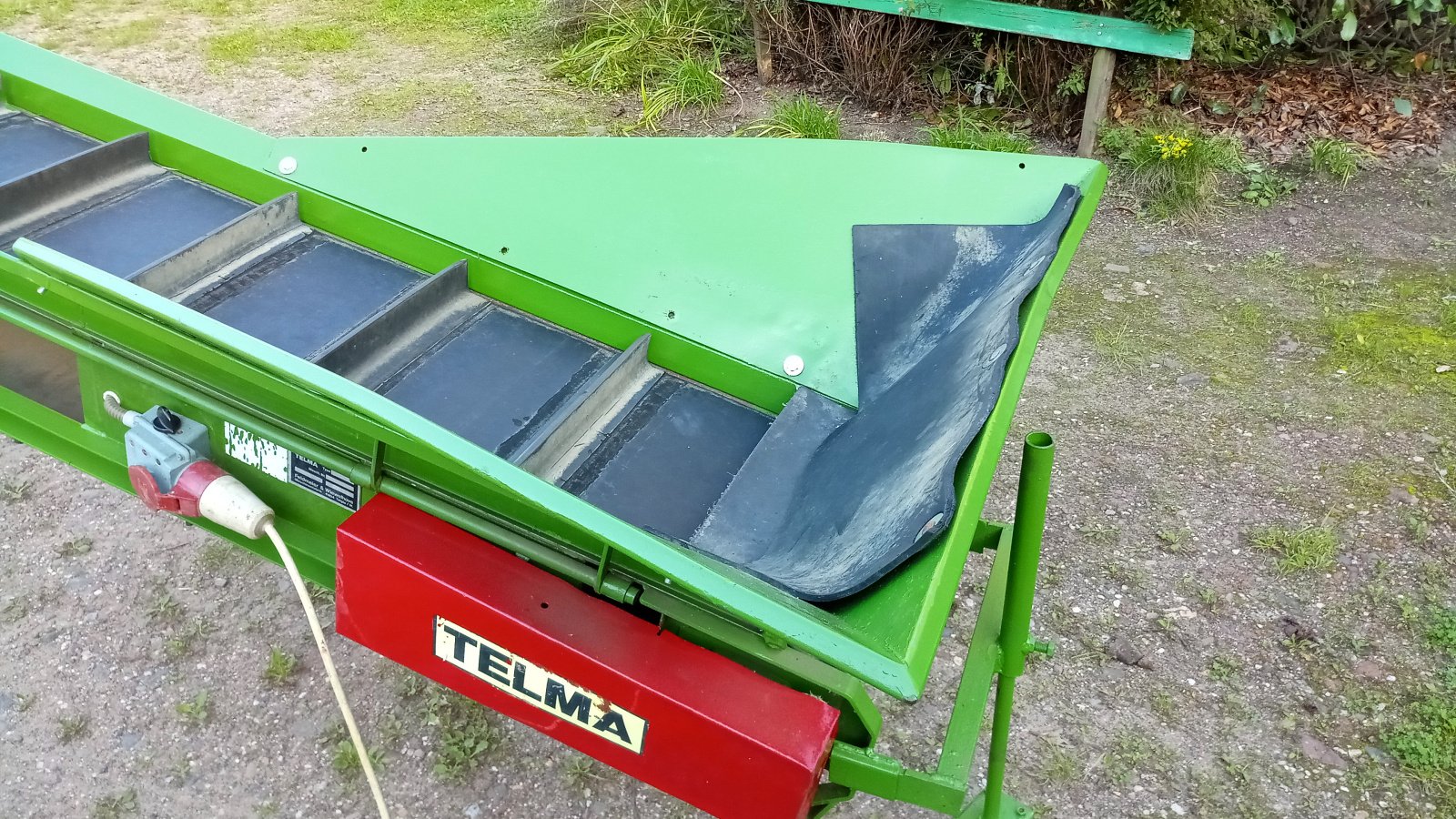 Förderband des Typs Telma Förderband Steilförderband Transportband Gummiförderband, Gebrauchtmaschine in Kaarst (Bild 2)