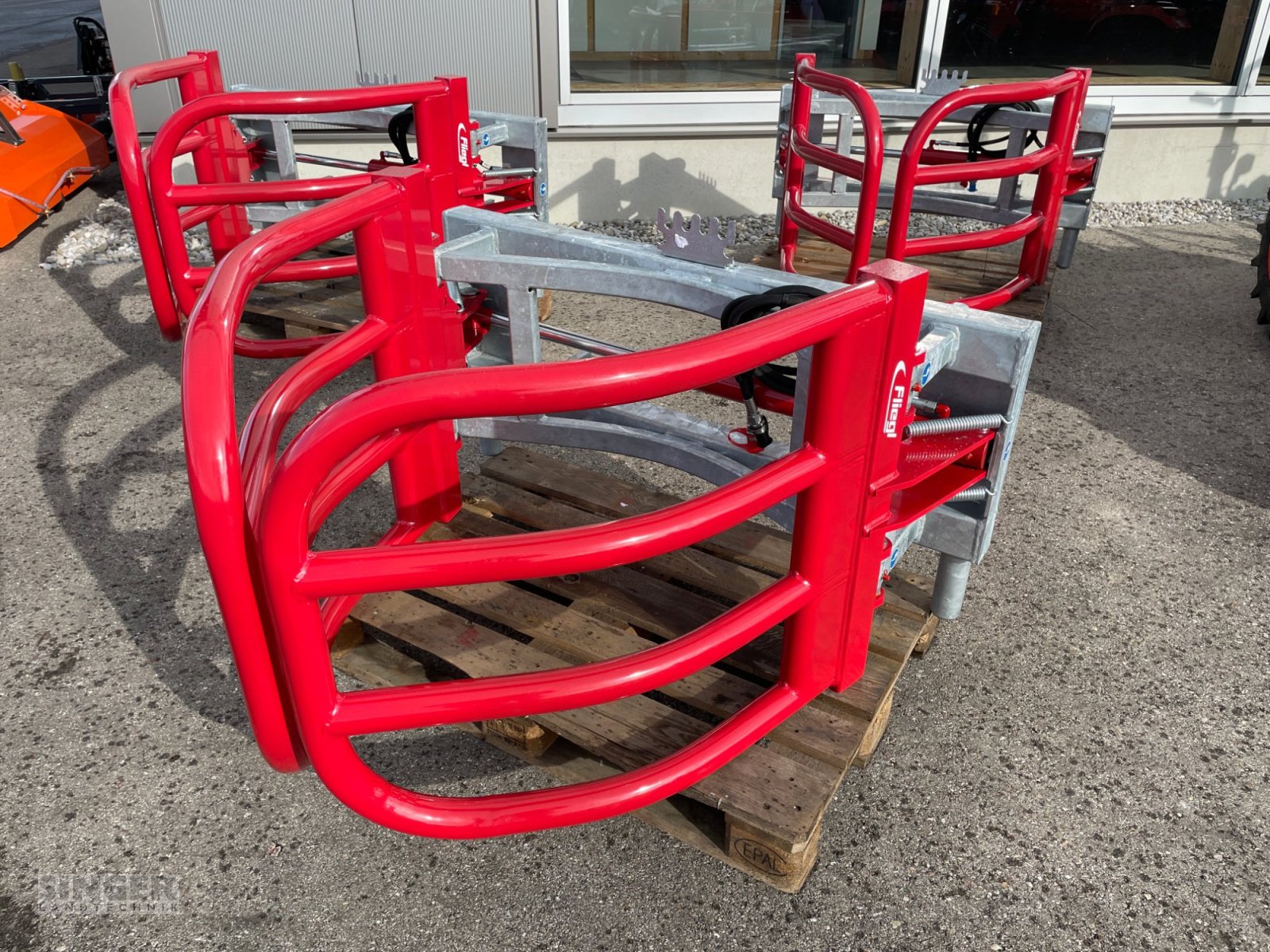 Folienballenzange typu Fliegl Ballenzange Profi-Combi, Neumaschine w Ebenhofen (Zdjęcie 1)