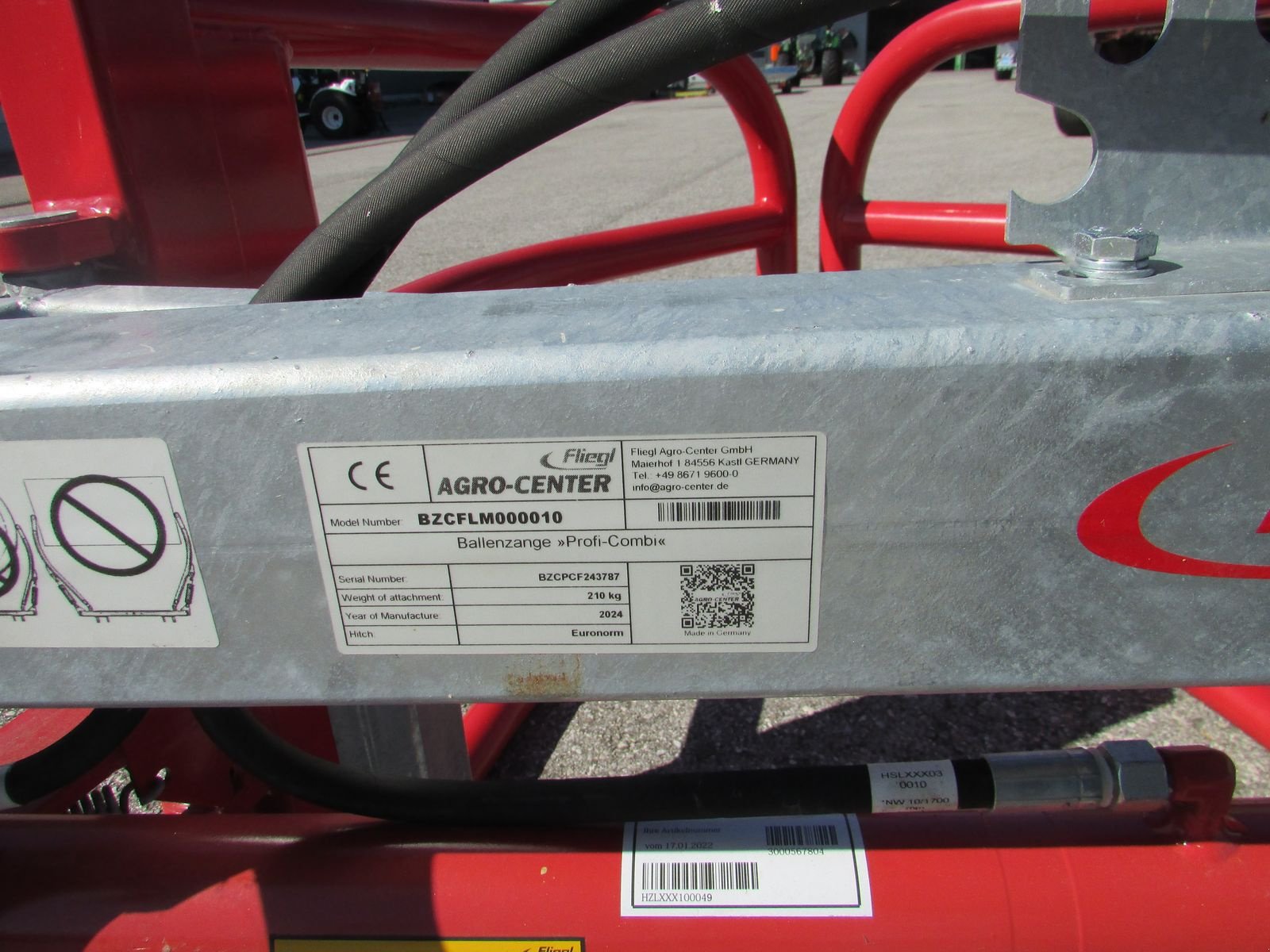 Folienballenzange typu Fliegl Profi Combi, Gebrauchtmaschine v Saxen (Obrázek 8)