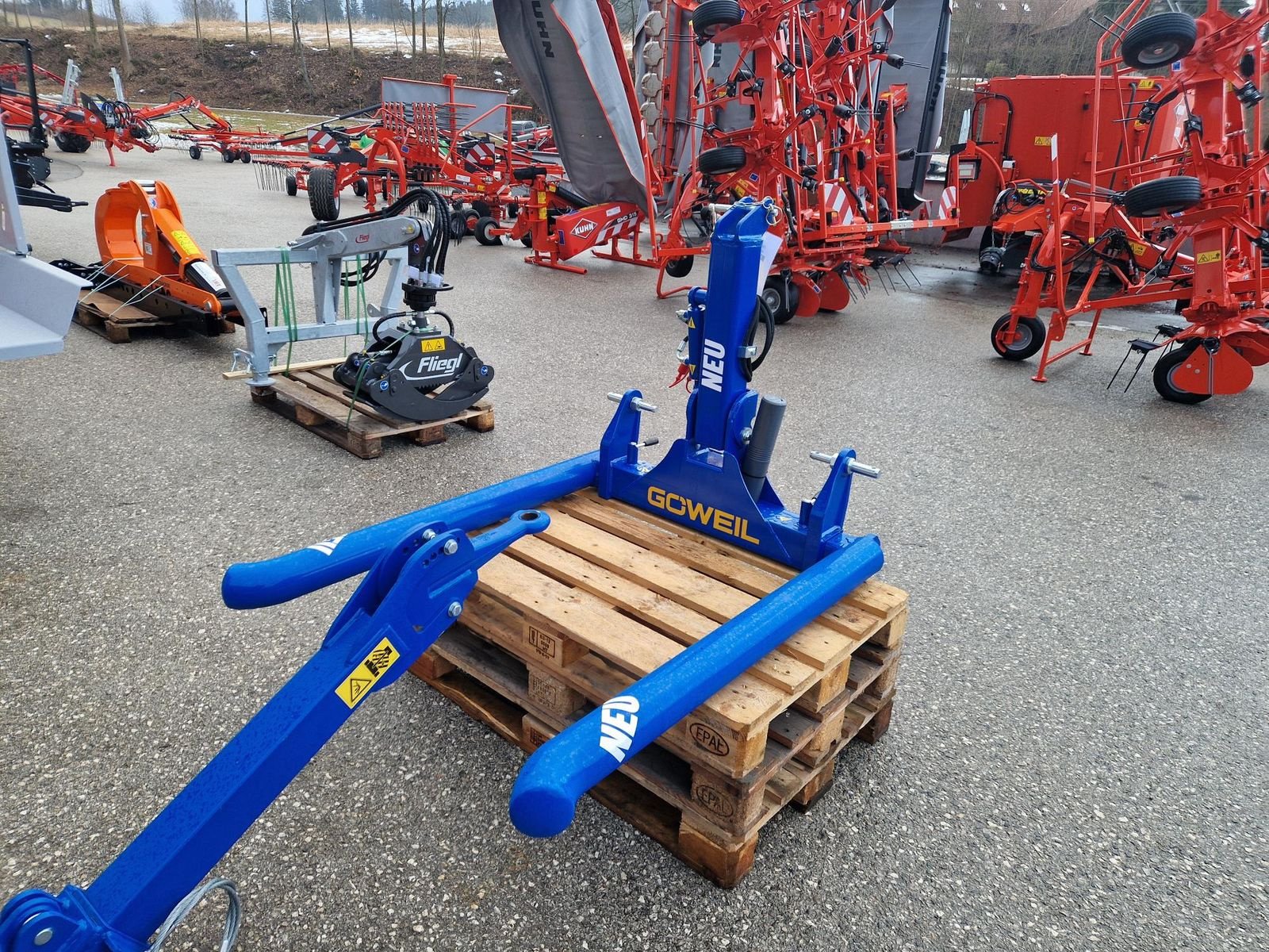 Folienballenzange del tipo Göweil BTGMK, Gebrauchtmaschine en Grünbach (Imagen 10)