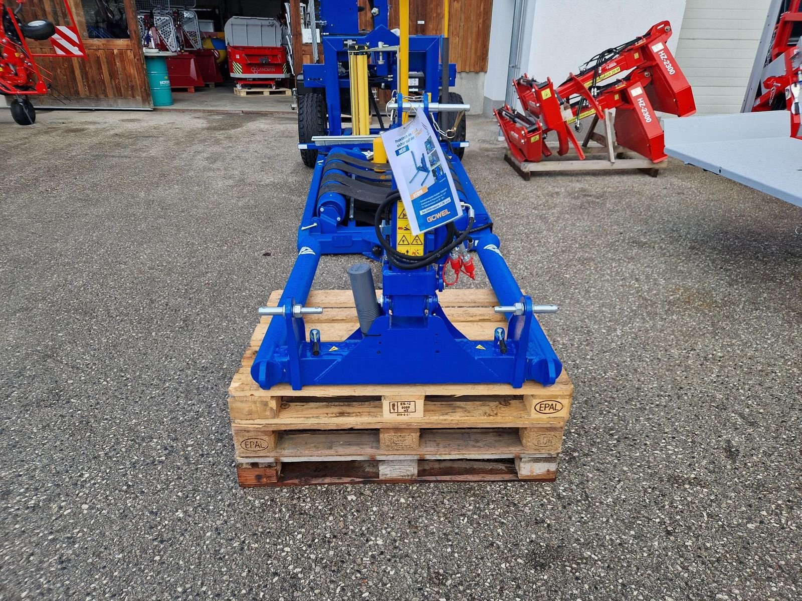 Folienballenzange del tipo Göweil BTGMK, Gebrauchtmaschine en Grünbach (Imagen 7)