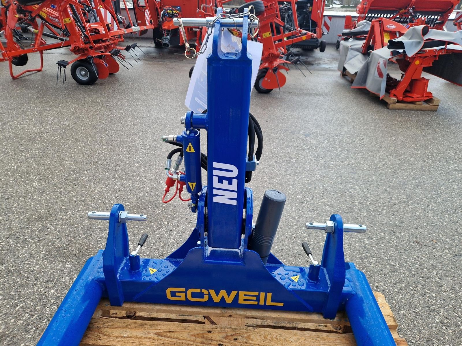 Folienballenzange del tipo Göweil BTGMK, Gebrauchtmaschine en Grünbach (Imagen 3)