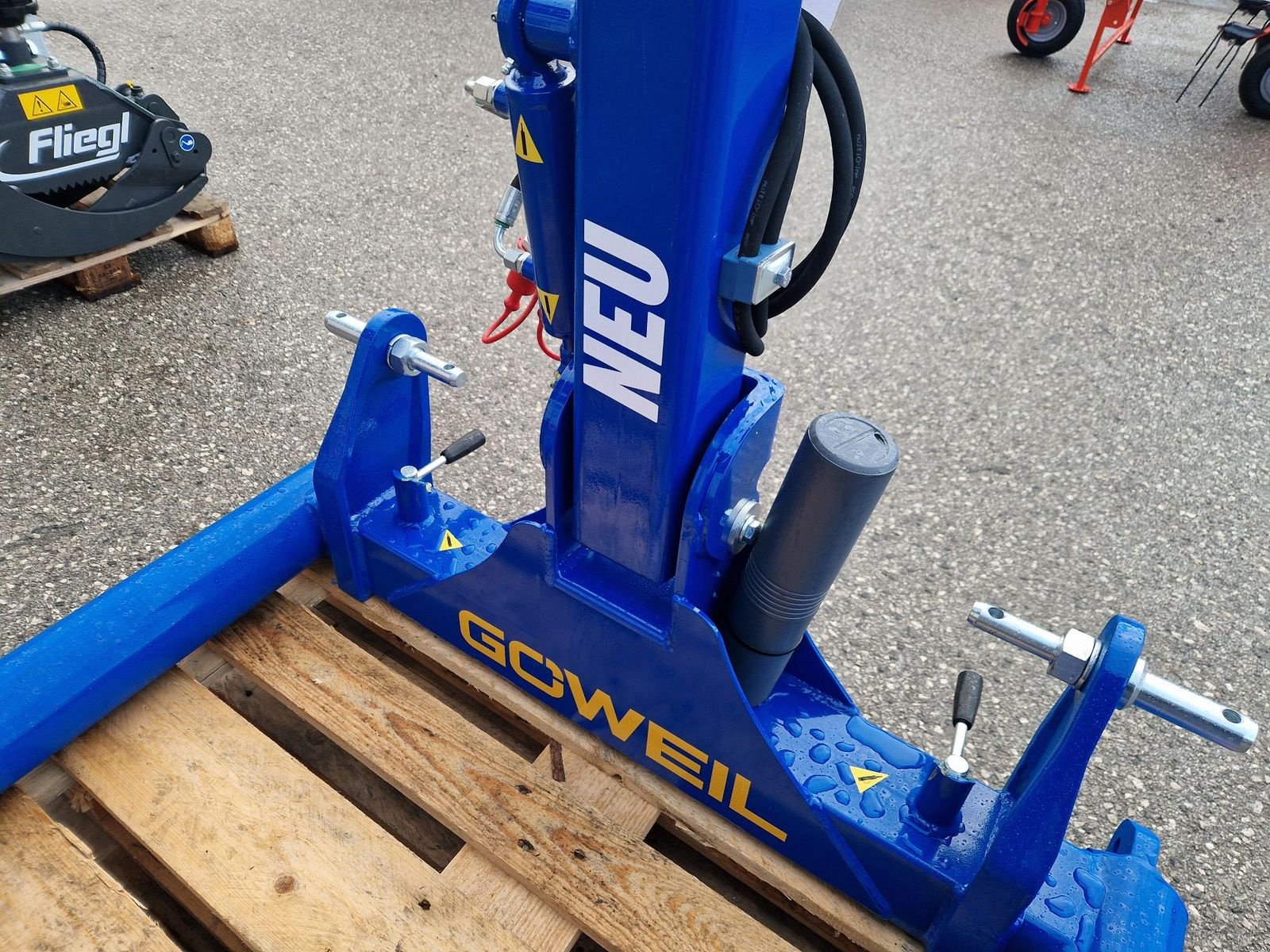 Folienballenzange del tipo Göweil BTGMK, Gebrauchtmaschine en Grünbach (Imagen 4)