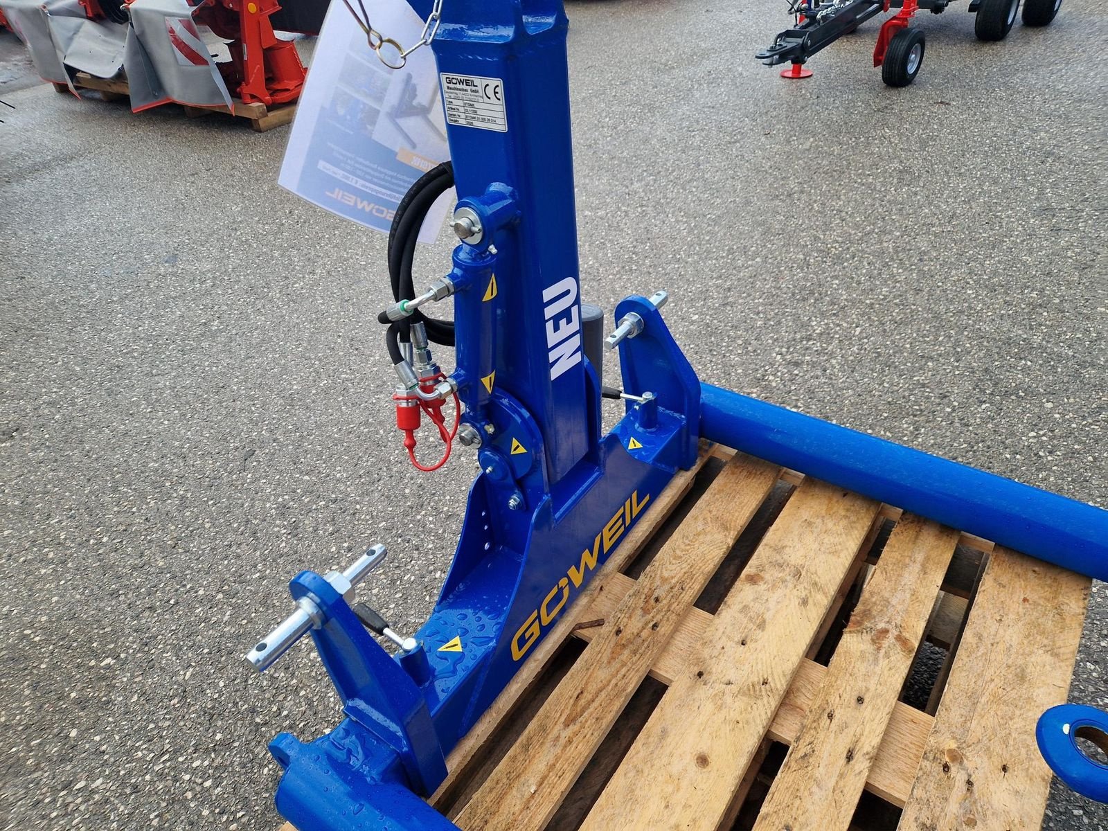 Folienballenzange del tipo Göweil BTGMK, Gebrauchtmaschine en Grünbach (Imagen 8)