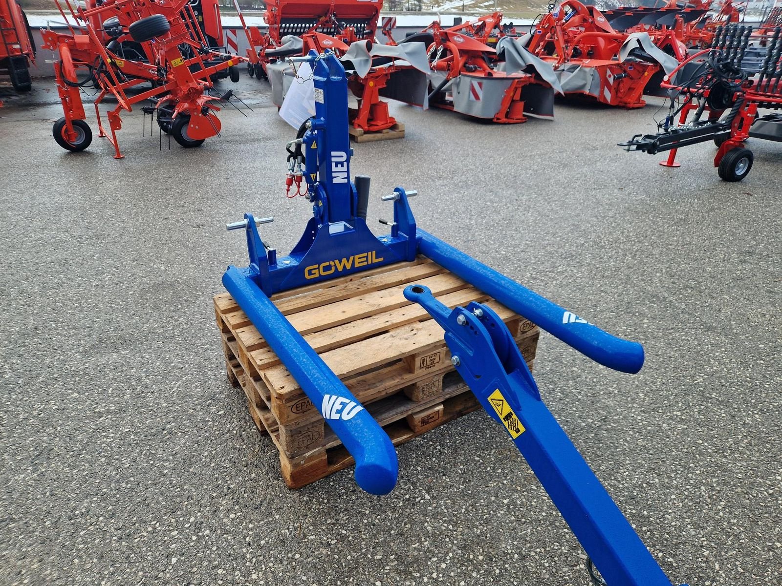 Folienballenzange del tipo Göweil BTGMK, Gebrauchtmaschine en Grünbach (Imagen 9)