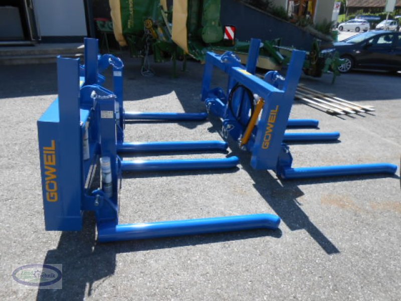 Folienballenzange des Typs Göweil Doppeltransportgabel, Neumaschine in Münzkirchen (Bild 5)