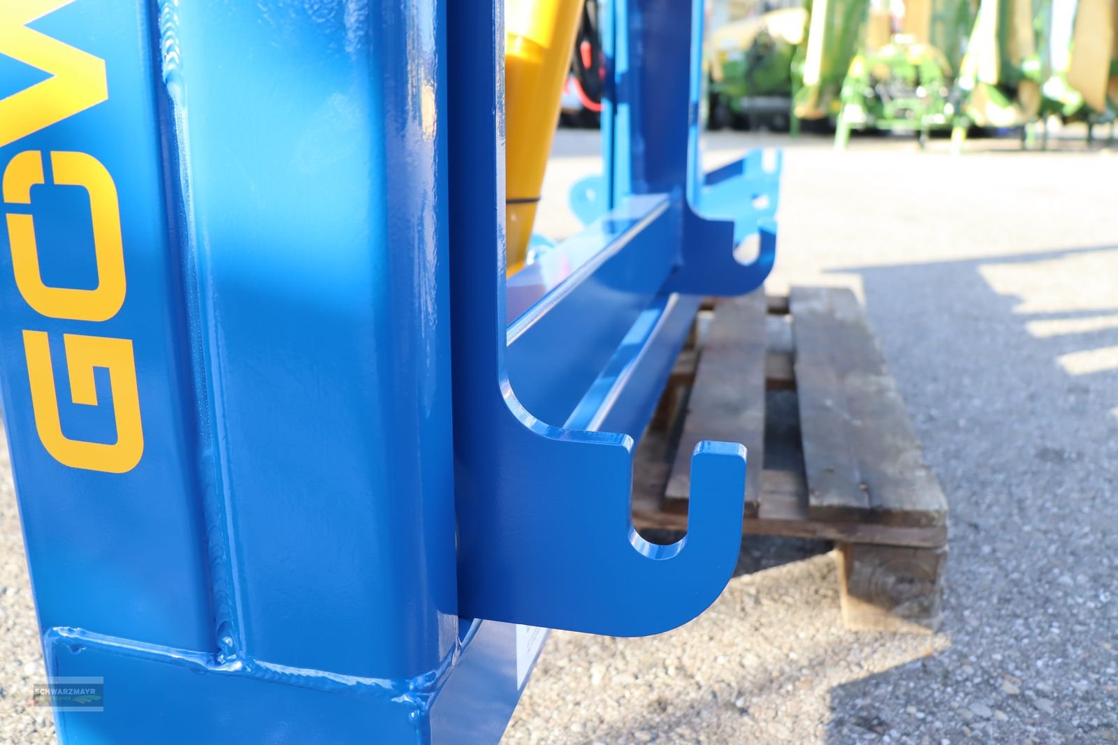 Folienballenzange typu Göweil Doppeltransportrahmen Ballentransportgerät, Neumaschine v Gampern (Obrázek 10)