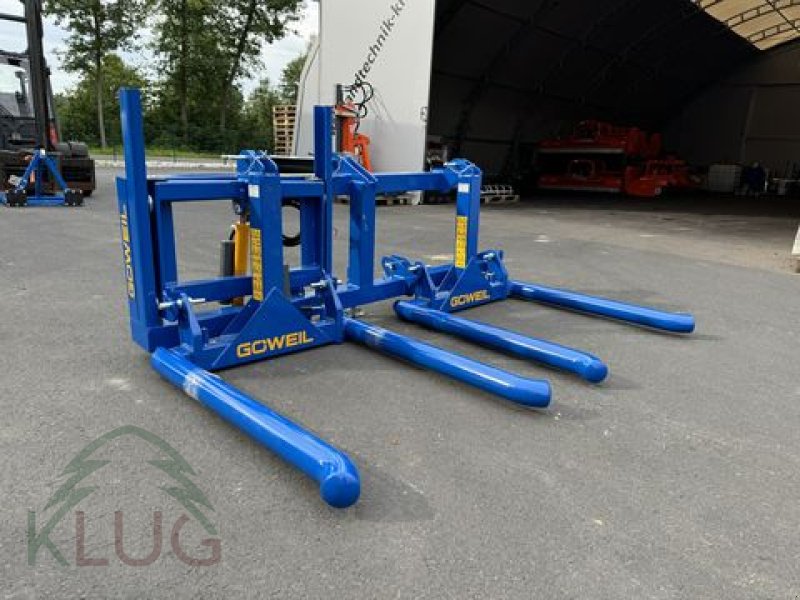 Folienballenzange des Typs Göweil Doppeltransportrahmen DTR hydraulisch, Neumaschine in Pirching am Traubenberg (Bild 23)