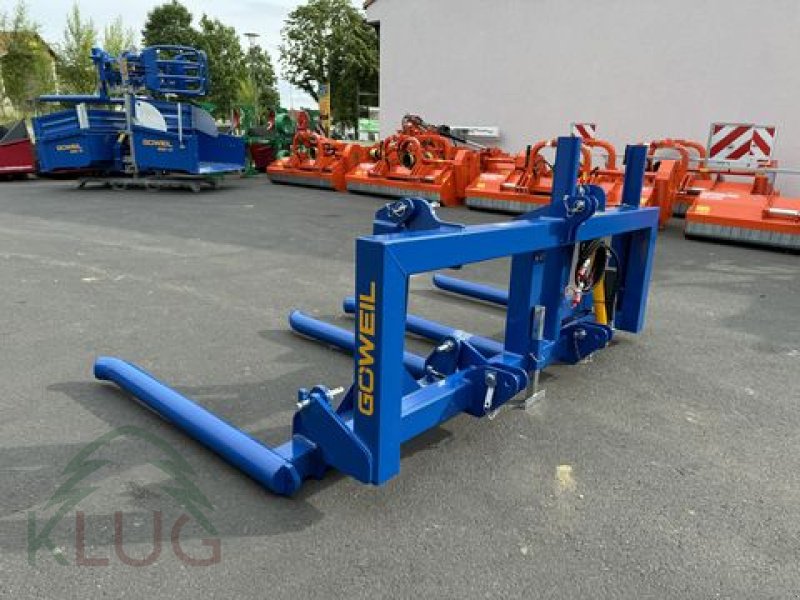 Folienballenzange des Typs Göweil Doppeltransportrahmen DTR hydraulisch, Neumaschine in Pirching am Traubenberg (Bild 19)