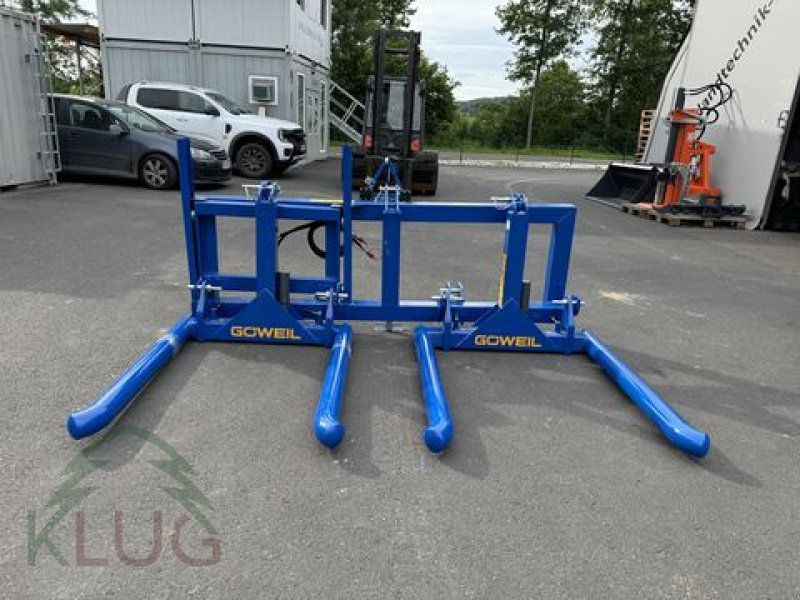 Folienballenzange des Typs Göweil Doppeltransportrahmen DTR hydraulisch, Neumaschine in Pirching am Traubenberg (Bild 22)