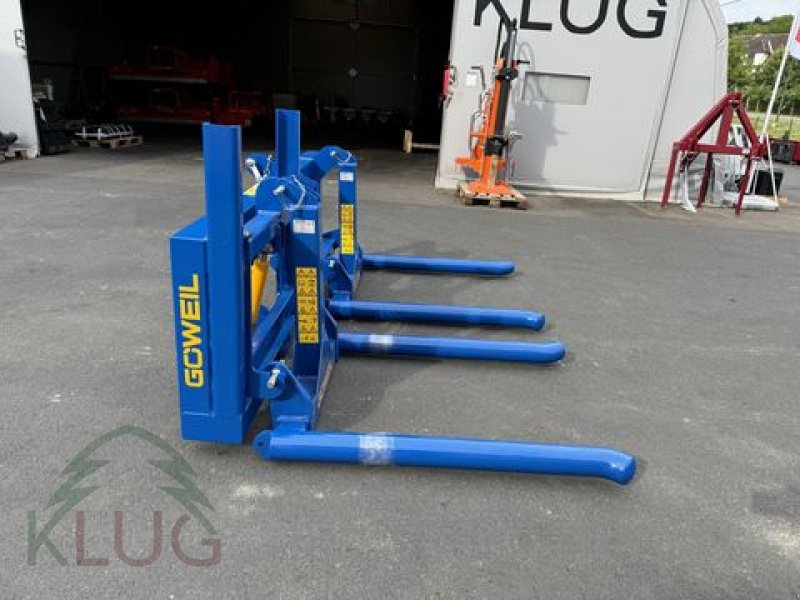 Folienballenzange des Typs Göweil Doppeltransportrahmen DTR hydraulisch, Neumaschine in Pirching am Traubenberg (Bild 24)