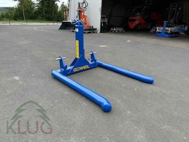 Folienballenzange des Typs Göweil Doppeltransportrahmen DTR hydraulisch, Neumaschine in Pirching am Traubenberg (Bild 8)