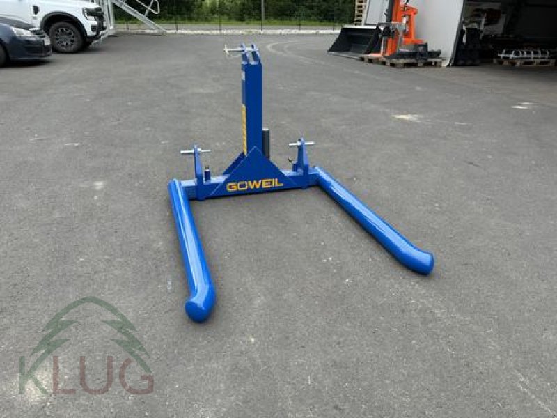 Folienballenzange des Typs Göweil Doppeltransportrahmen DTR hydraulisch, Neumaschine in Pirching am Traubenberg (Bild 7)