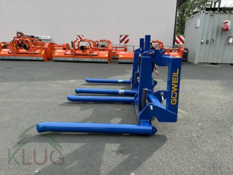 Folienballenzange des Typs Göweil Doppeltransportrahmen DTR hydraulisch, Neumaschine in Pirching am Traubenberg (Bild 20)