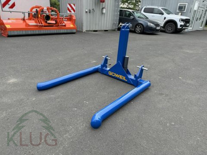 Folienballenzange des Typs Göweil Doppeltransportrahmen DTR hydraulisch, Neumaschine in Pirching am Traubenberg (Bild 4)