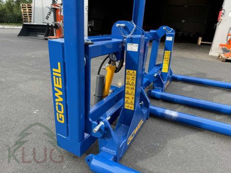 Folienballenzange des Typs Göweil Doppeltransportrahmen DTR hydraulisch, Neumaschine in Pirching am Traubenberg (Bild 25)