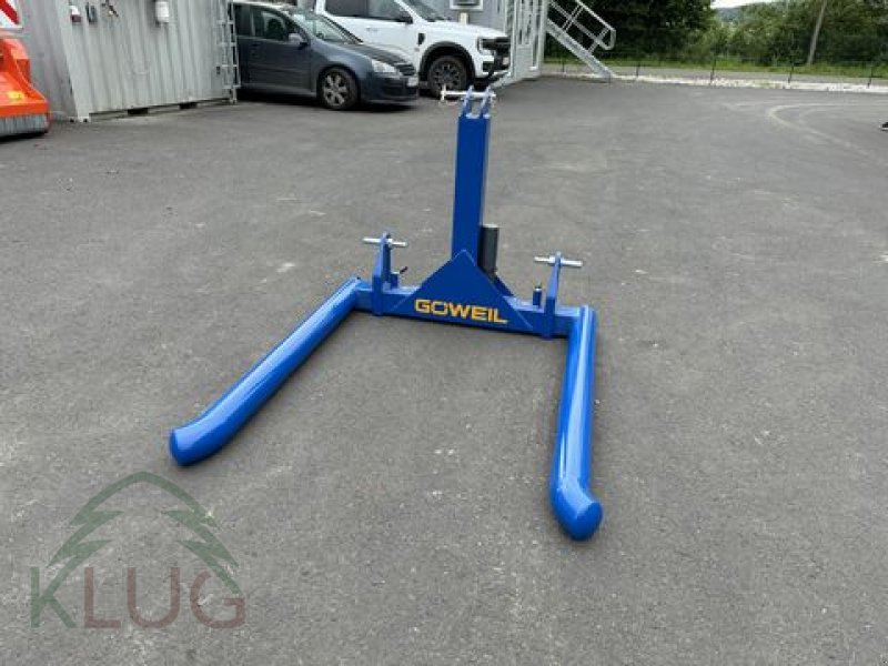 Folienballenzange des Typs Göweil Doppeltransportrahmen DTR hydraulisch, Neumaschine in Pirching am Traubenberg (Bild 5)