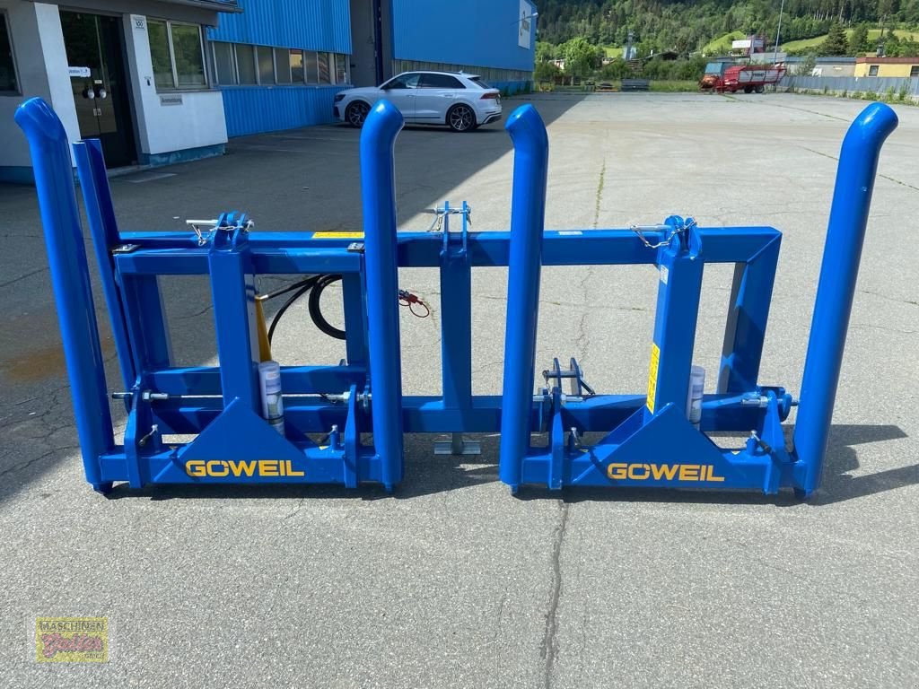 Folienballenzange des Typs Göweil DOPPELTRANSPORTRAHMEN mit Ballenträger, Neumaschine in Kötschach (Bild 17)