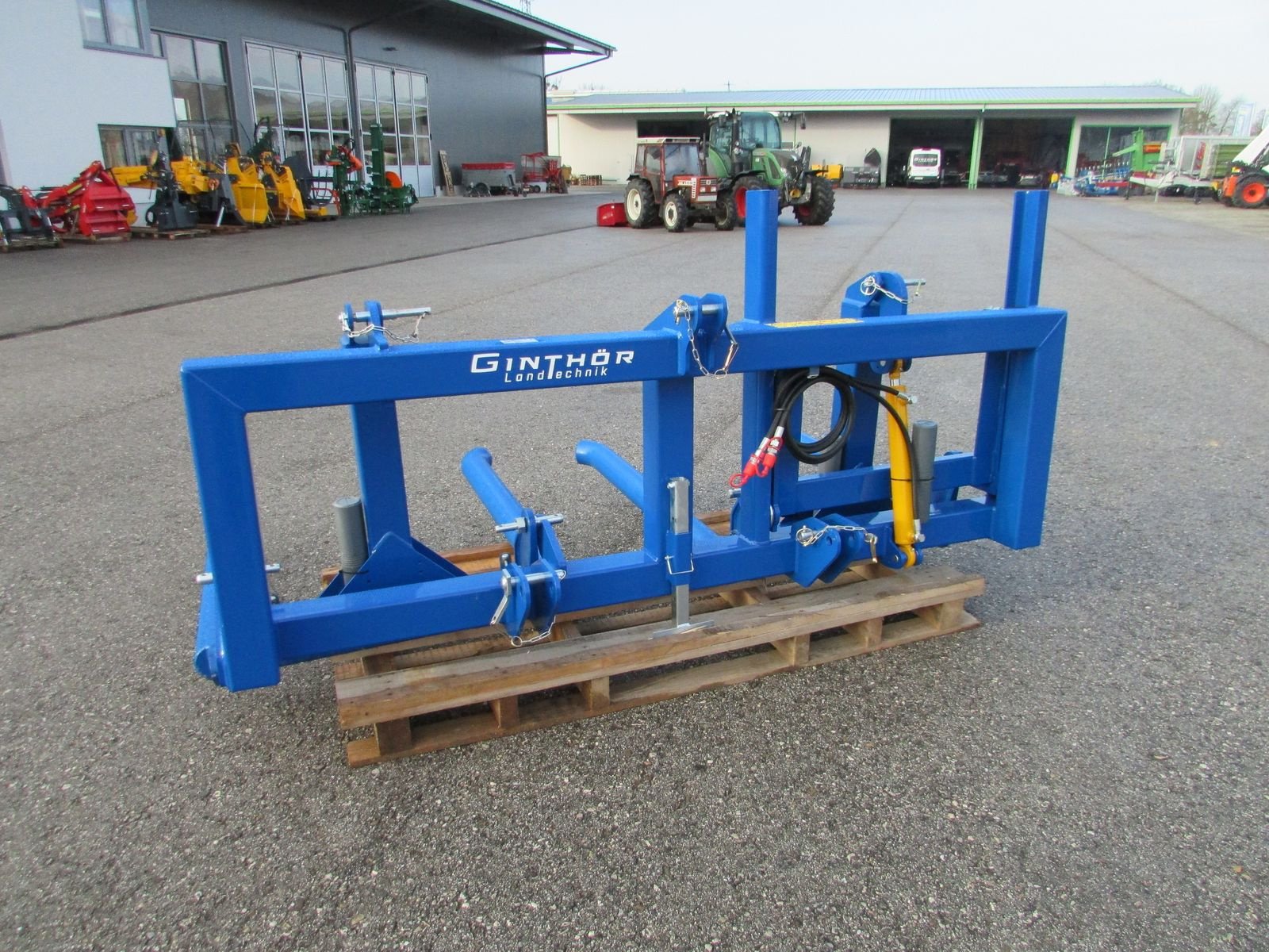 Folienballenzange des Typs Göweil DTR + 2x BTGME Ballengabel, Gebrauchtmaschine in Saxen (Bild 8)