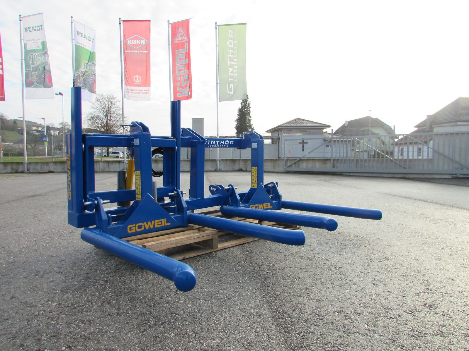 Folienballenzange des Typs Göweil DTR + 2x BTGME Ballengabel, Gebrauchtmaschine in Saxen (Bild 13)