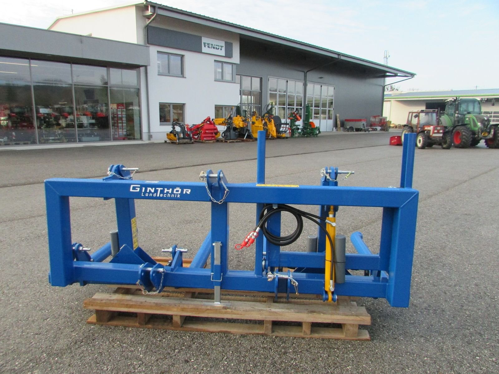 Folienballenzange des Typs Göweil DTR + 2x BTGME Ballengabel, Gebrauchtmaschine in Saxen (Bild 9)