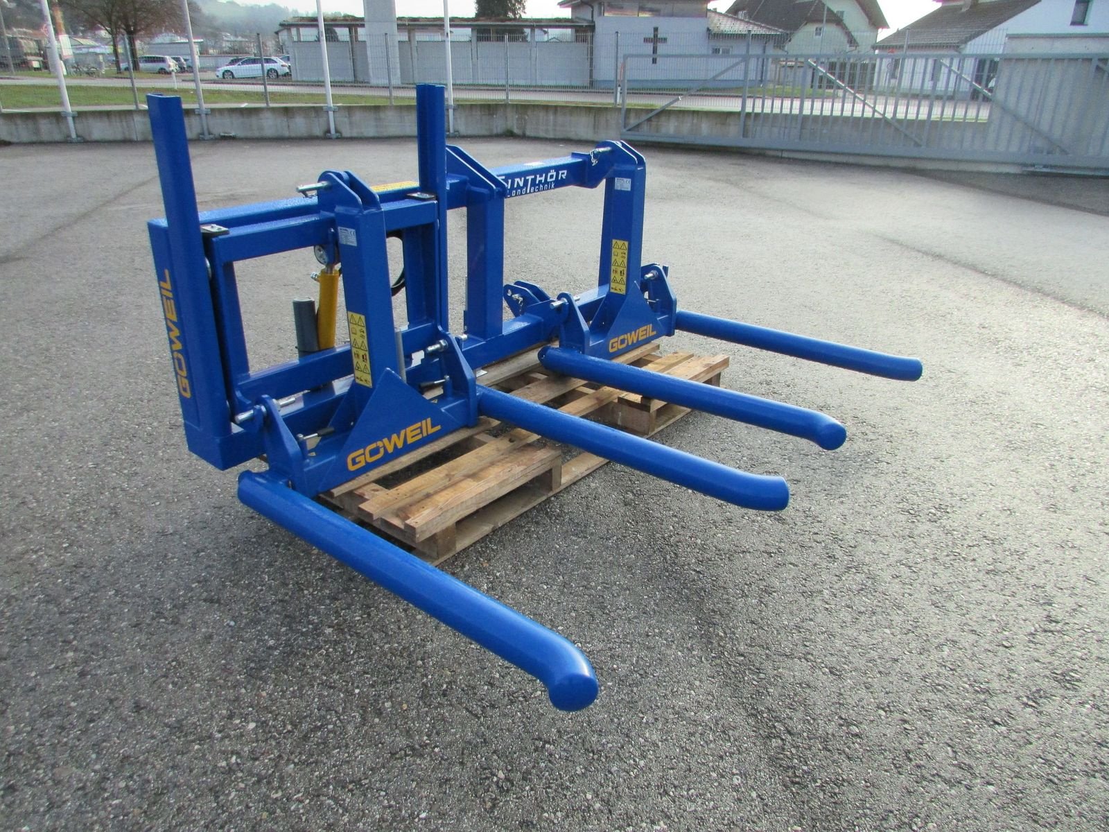 Folienballenzange des Typs Göweil DTR + 2x BTGME Ballengabel, Gebrauchtmaschine in Saxen (Bild 12)