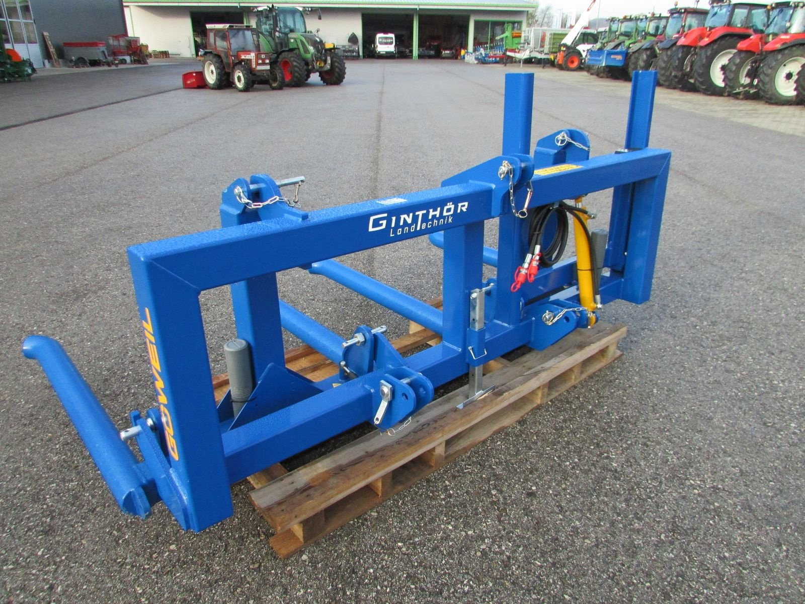 Folienballenzange des Typs Göweil DTR + 2x BTGME Ballengabel, Gebrauchtmaschine in Saxen (Bild 5)