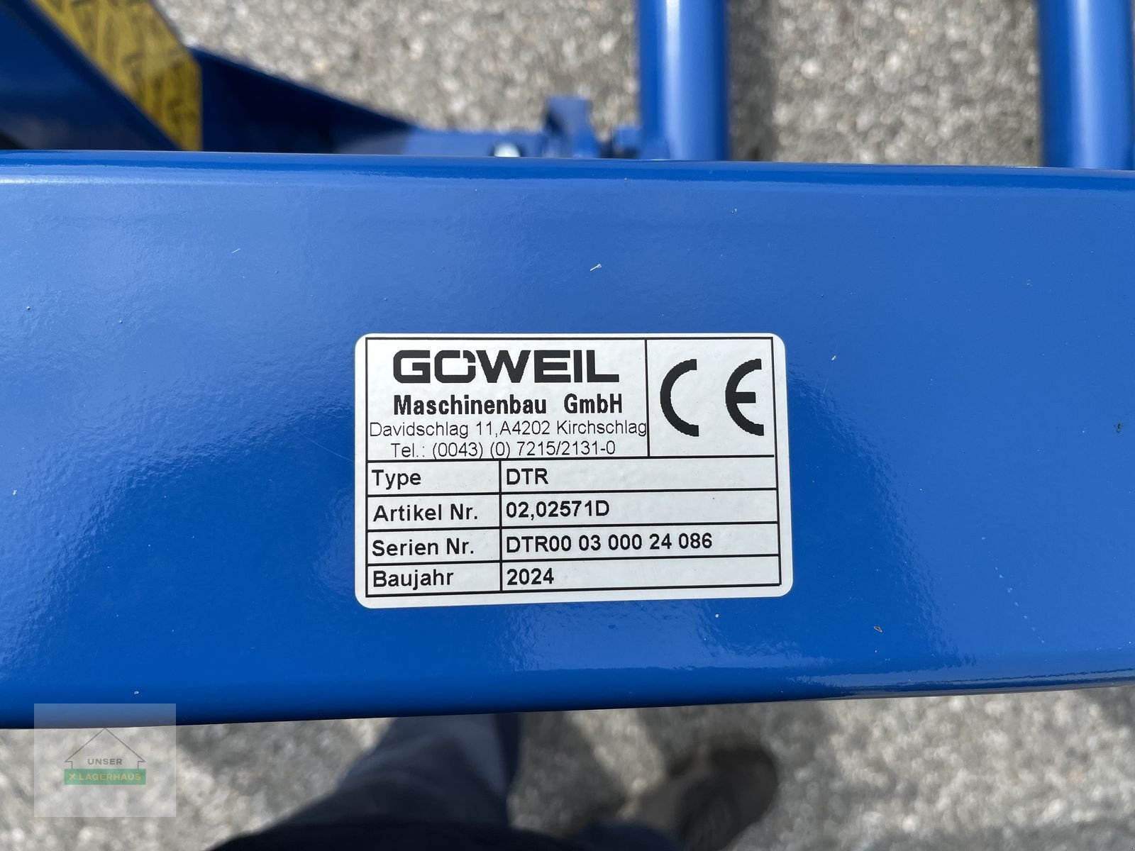 Folienballenzange of the type Göweil DTR / Doppeltransportrahmen, Neumaschine in Wartberg (Picture 7)