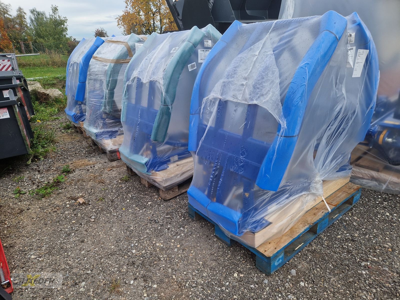 Folienballenzange des Typs Göweil RBG 160 Rundballengreifer, Neumaschine in Pattigham (Bild 1)