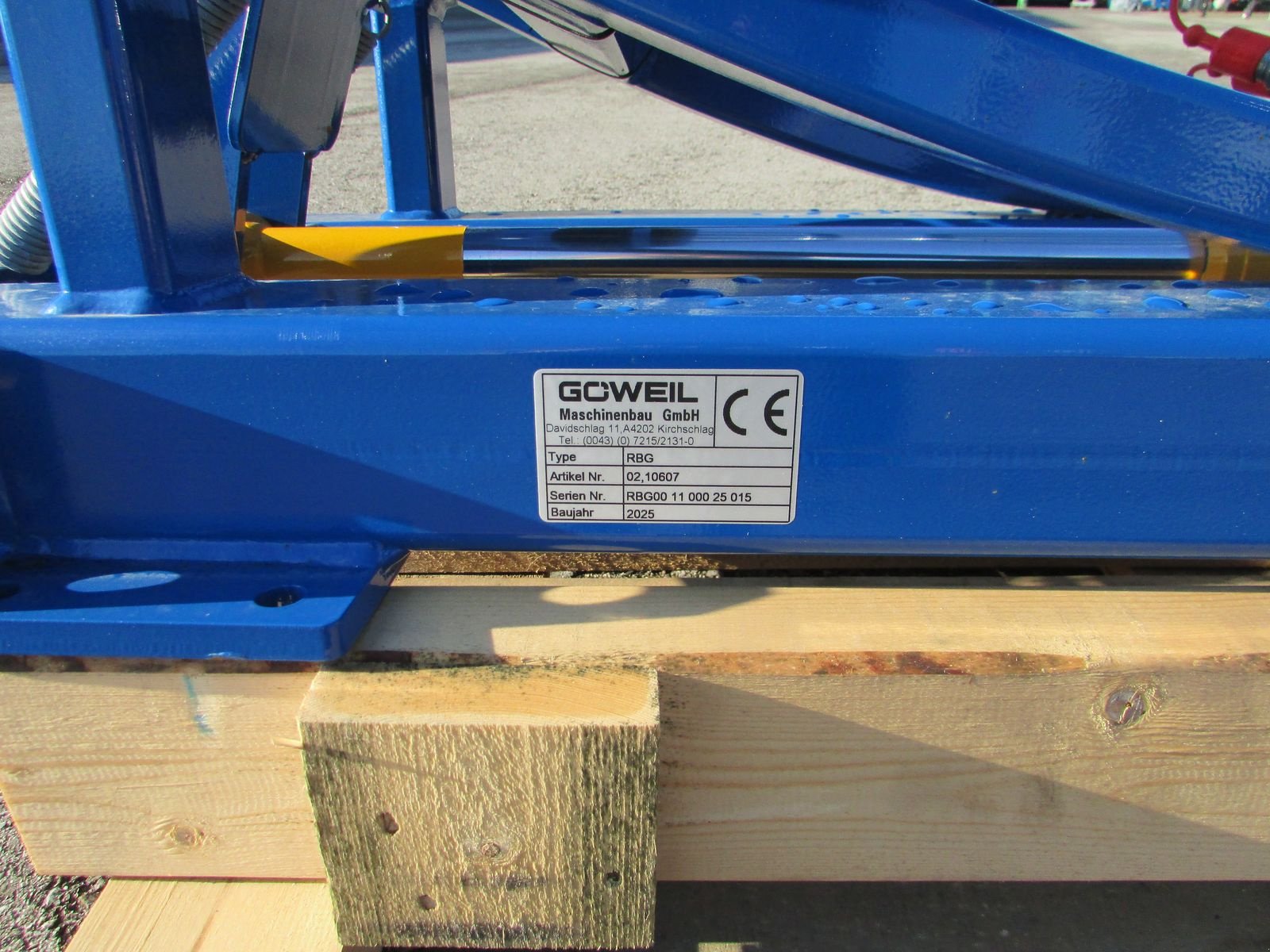 Folienballenzange of the type Göweil RBG, Gebrauchtmaschine in Saxen (Picture 9)