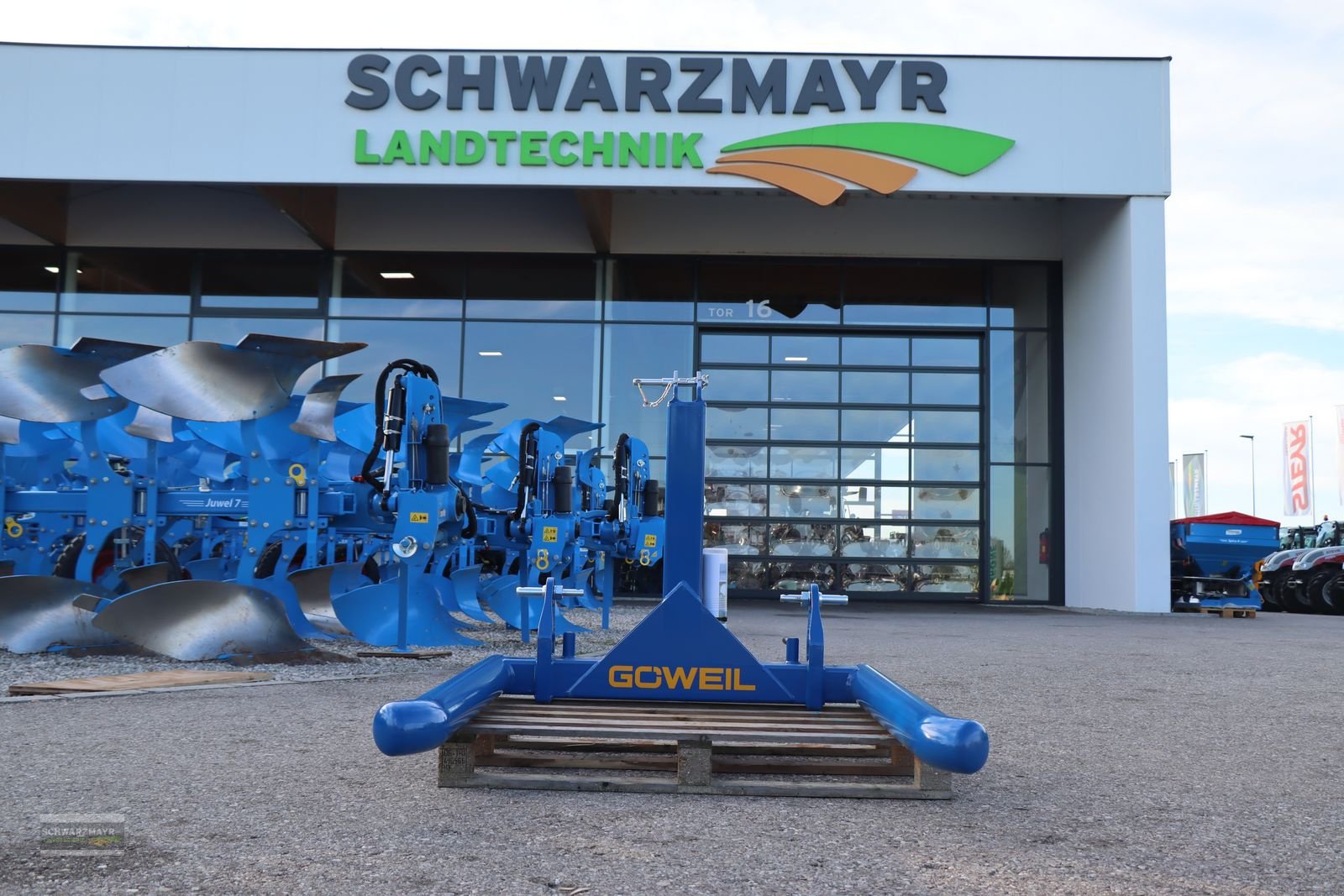 Folienballenzange typu Göweil Transportgabel mech., Neumaschine v Gampern (Obrázek 1)