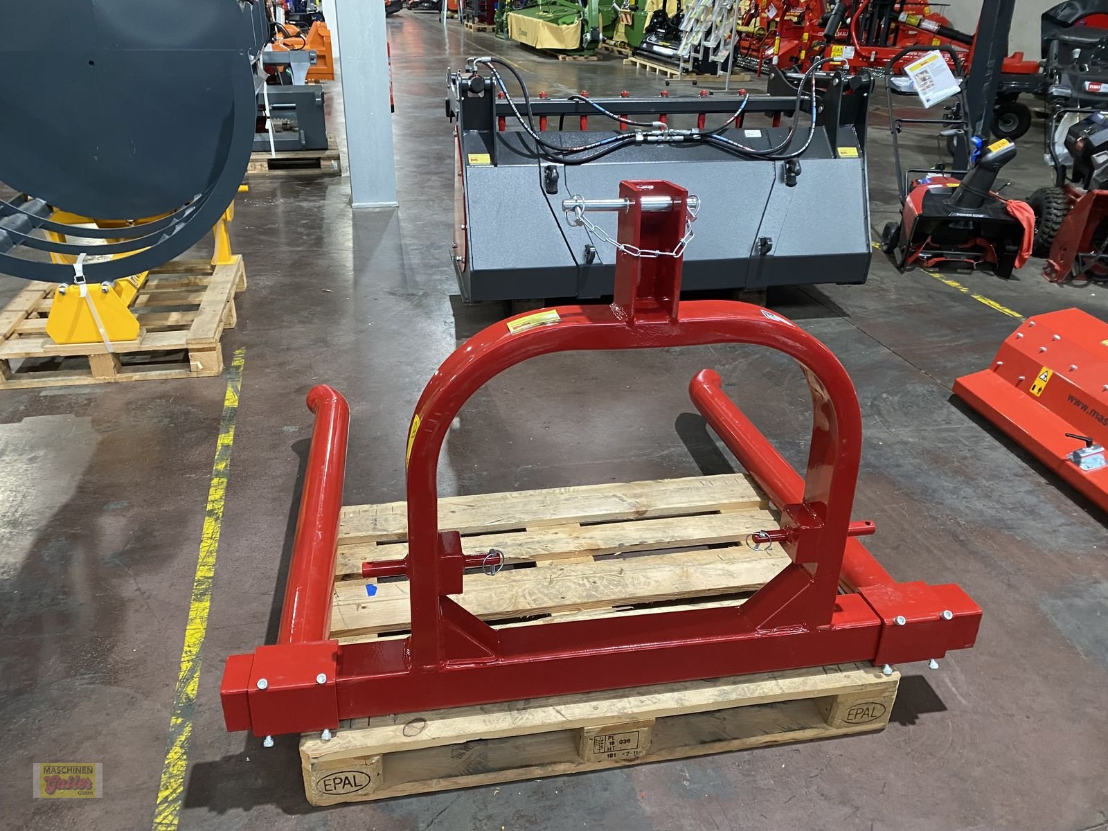 Folienballenzange des Typs Granit Ballentransportgabel verstellbar Dreipunkt, Neumaschine in Kötschach (Bild 2)