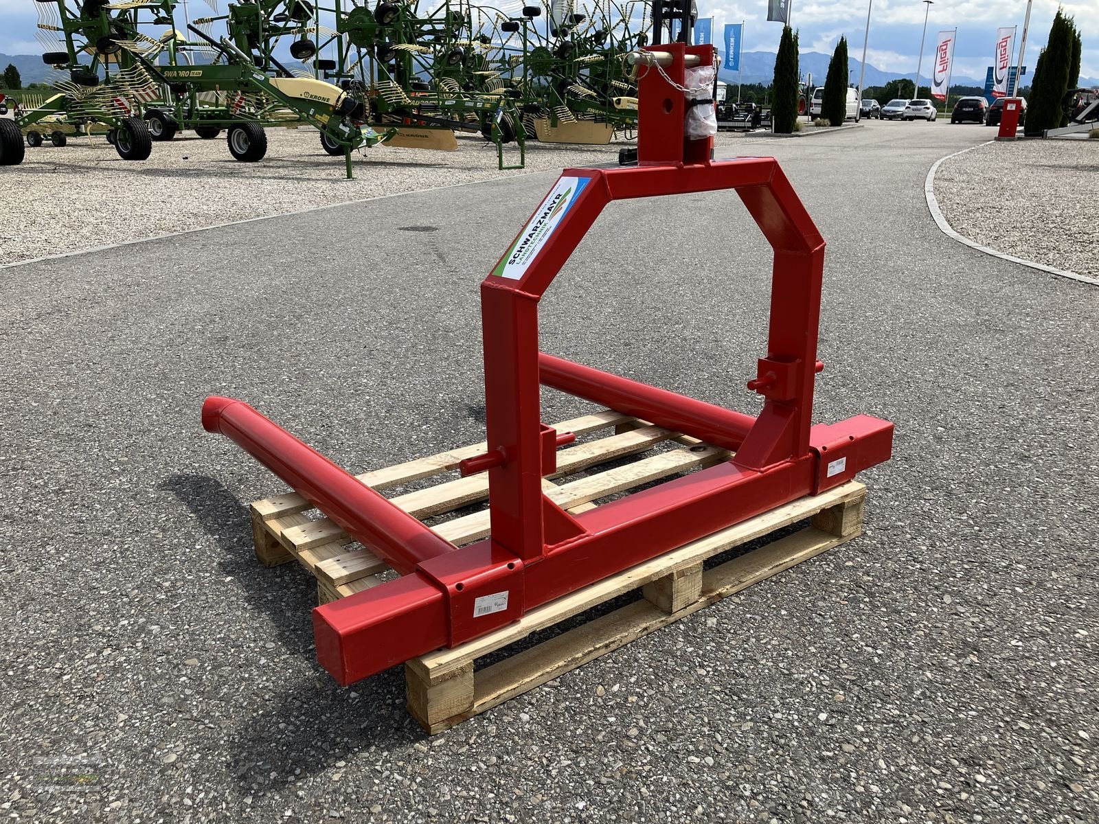 Folienballenzange des Typs Granit Ballentransportgabel, Gebrauchtmaschine in Gampern (Bild 4)