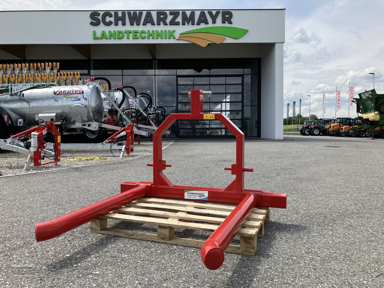 Folienballenzange des Typs Granit Ballentransportgabel, Gebrauchtmaschine in Gampern (Bild 1)