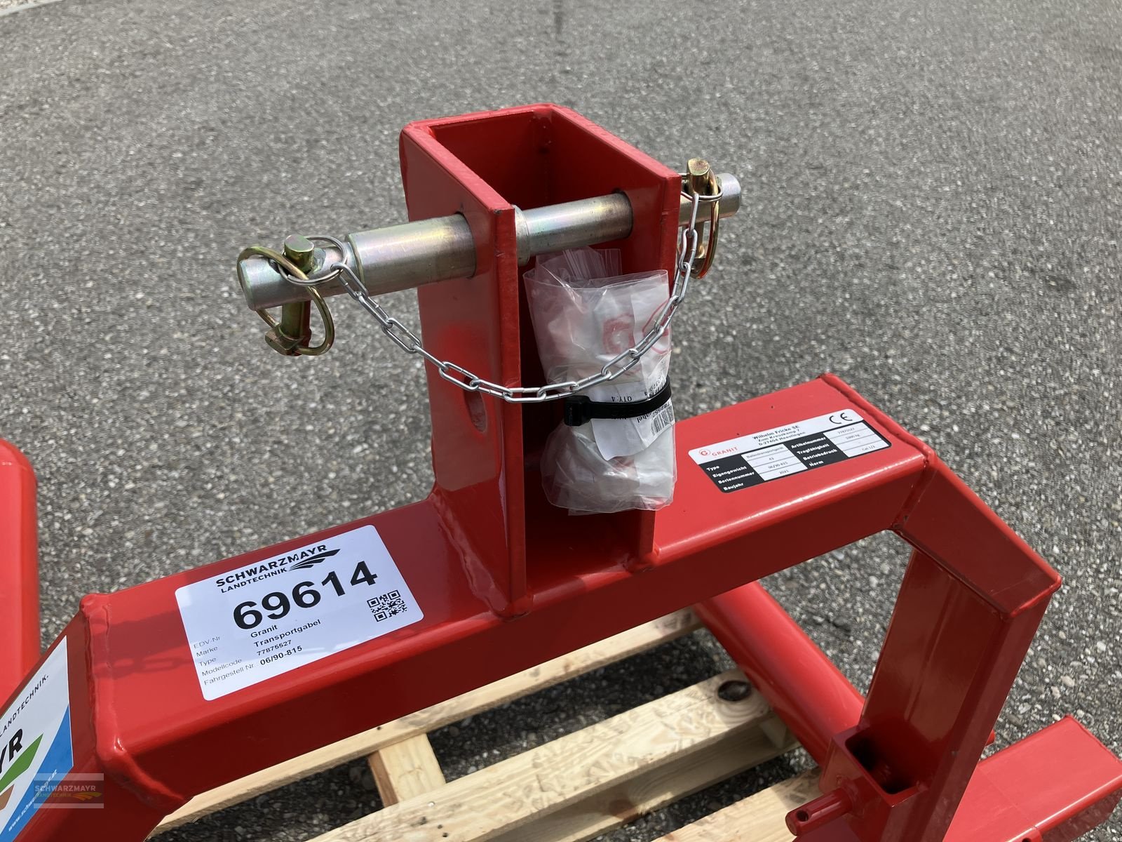 Folienballenzange des Typs Granit Ballentransportgabel, Gebrauchtmaschine in Gampern (Bild 7)