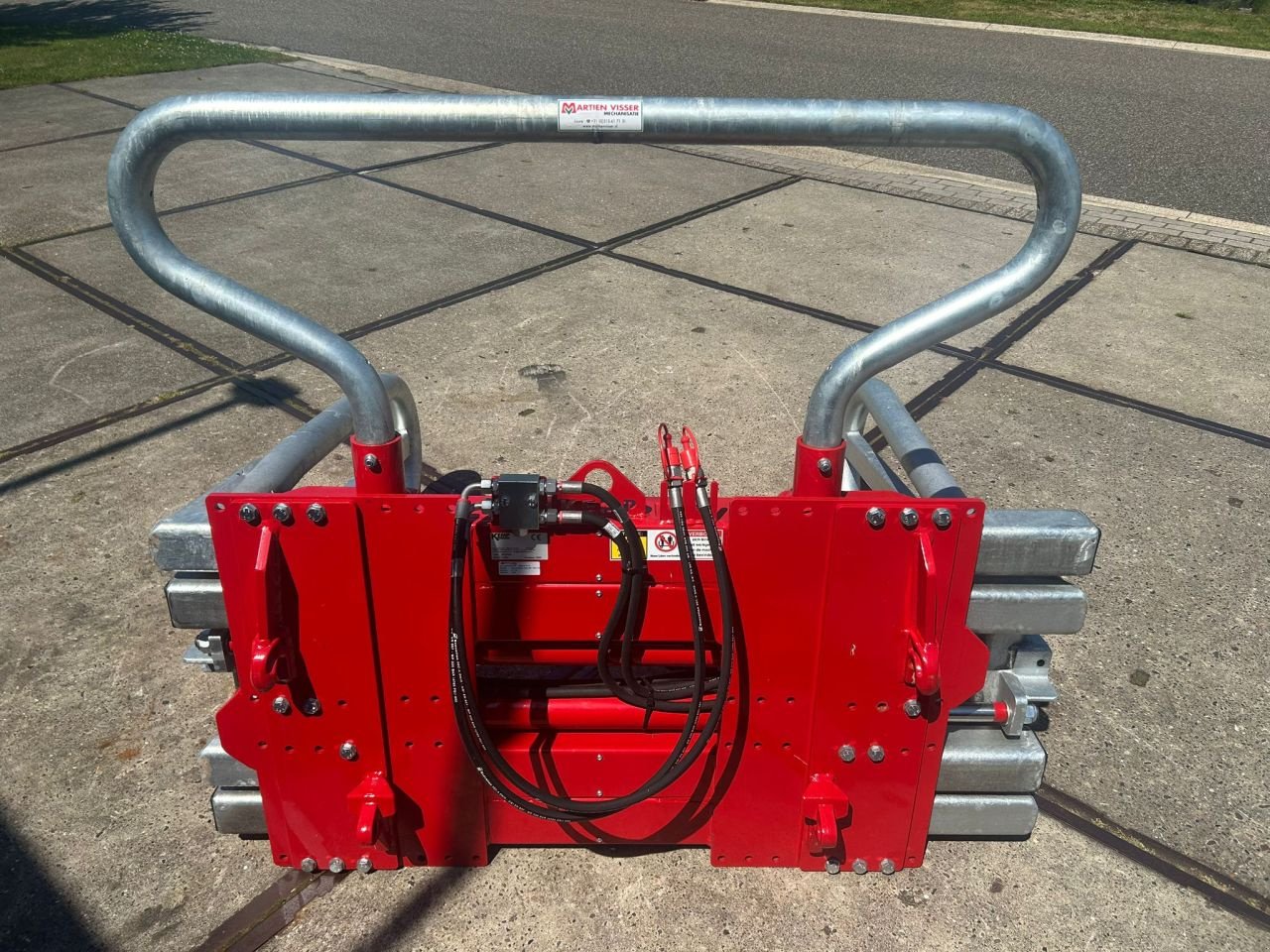 Folienballenzange des Typs Kempf 800-2600 Klem, Neumaschine in Joure (Bild 7)