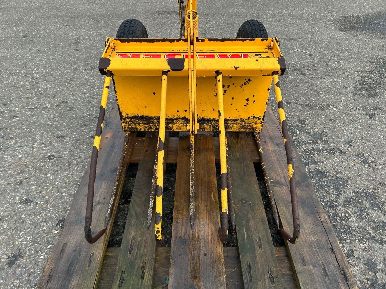 Folienballenzange typu Meijer 2 wielige kuildrager, Gebrauchtmaschine v Joure (Obrázek 3)