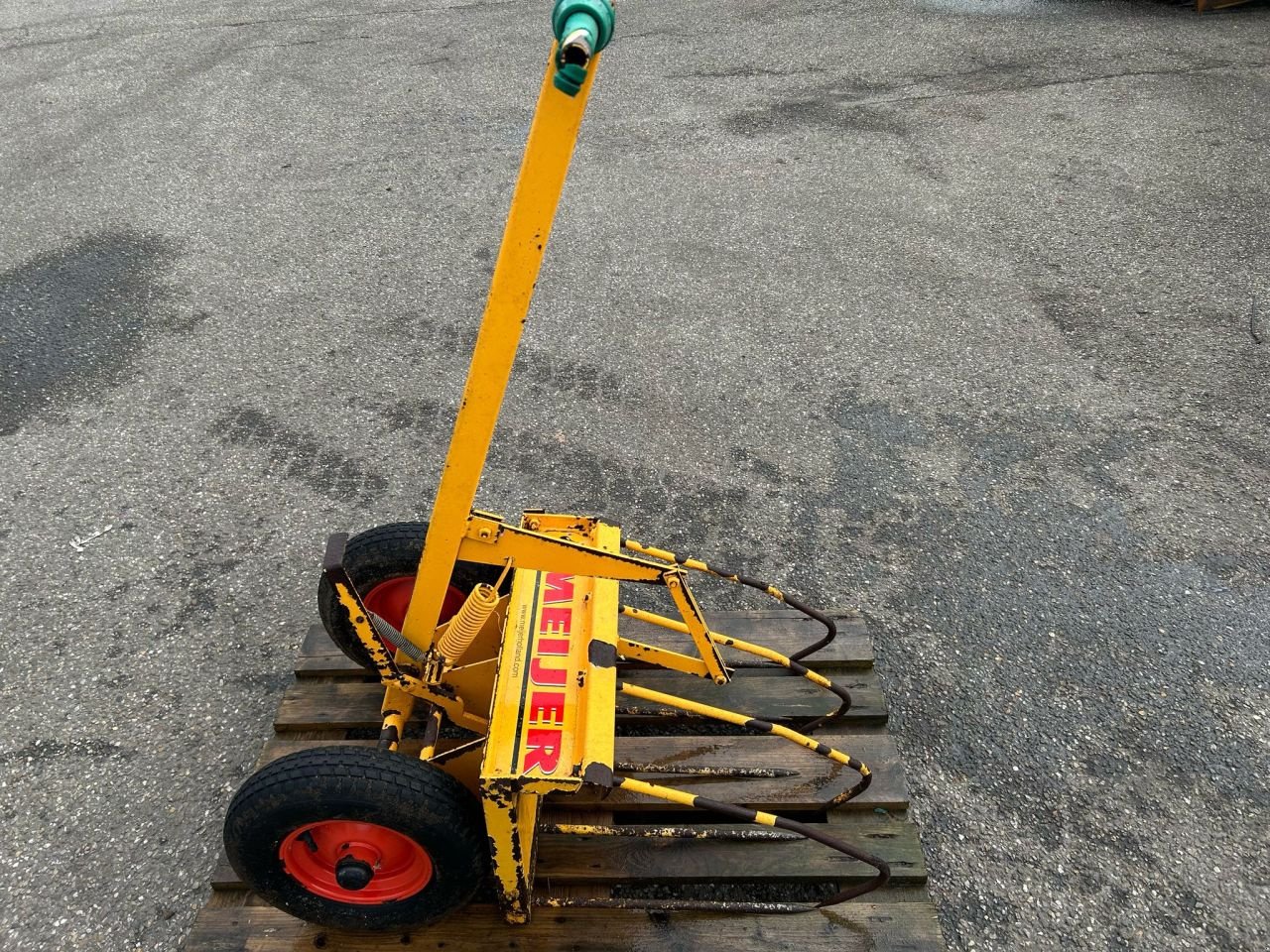 Folienballenzange typu Meijer 2 wielige kuildrager, Gebrauchtmaschine v Joure (Obrázek 1)